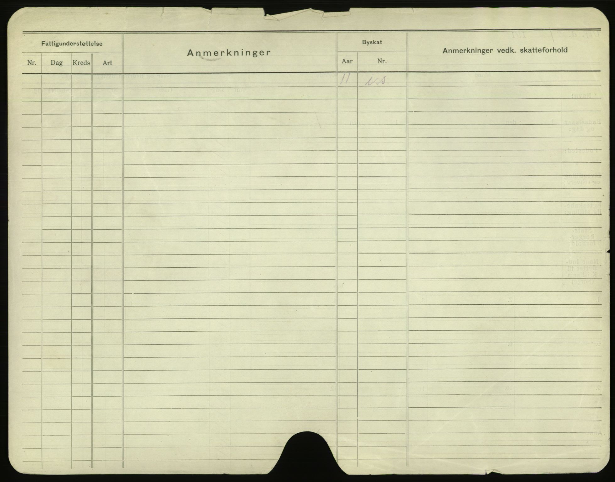 Oslo folkeregister, Registerkort, SAO/A-11715/F/Fa/Fac/L0001: Menn, 1906-1914, s. 376b
