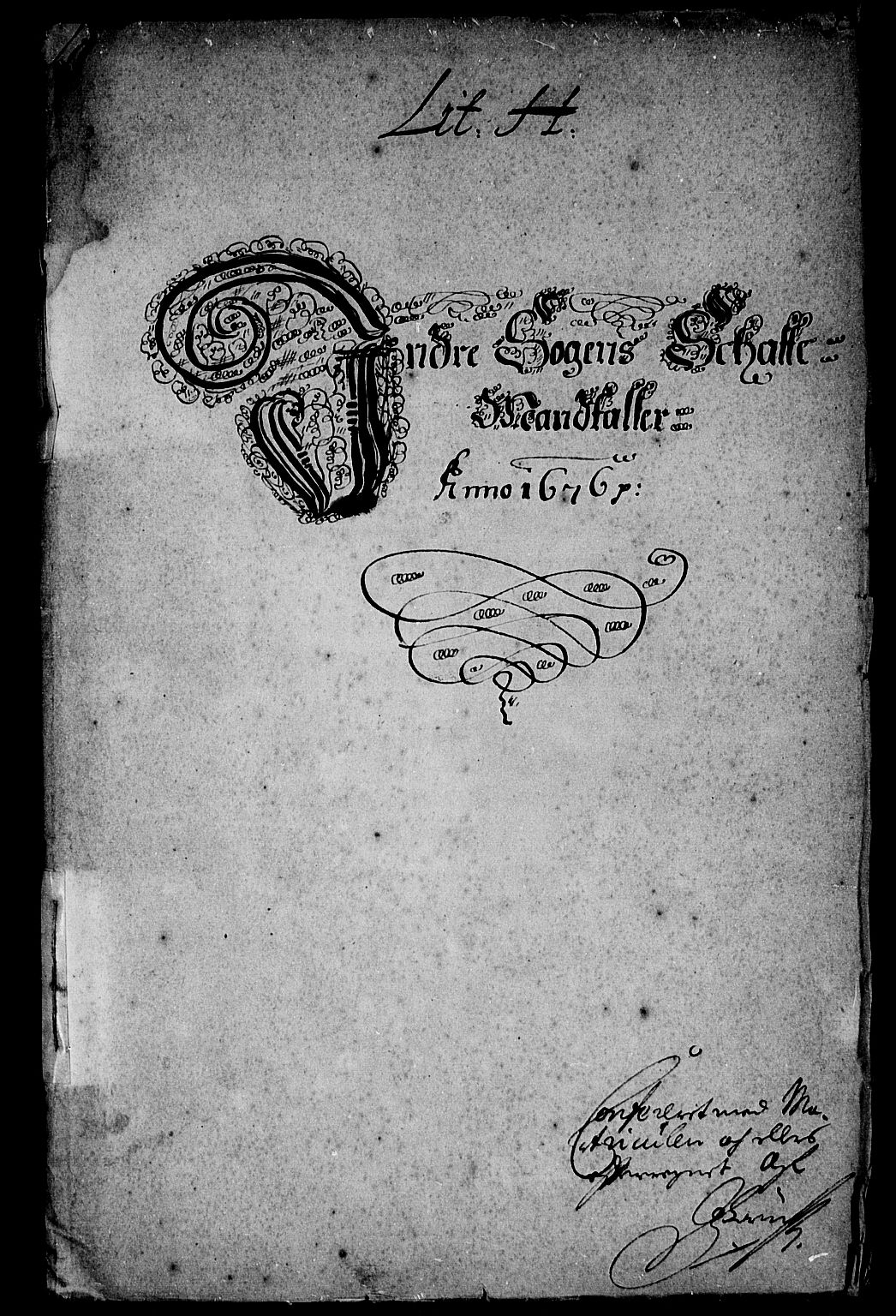 Rentekammeret inntil 1814, Reviderte regnskaper, Stiftamtstueregnskaper, Bergen stiftamt, AV/RA-EA-6043/R/Rc/L0044: Bergen stiftamt, 1676