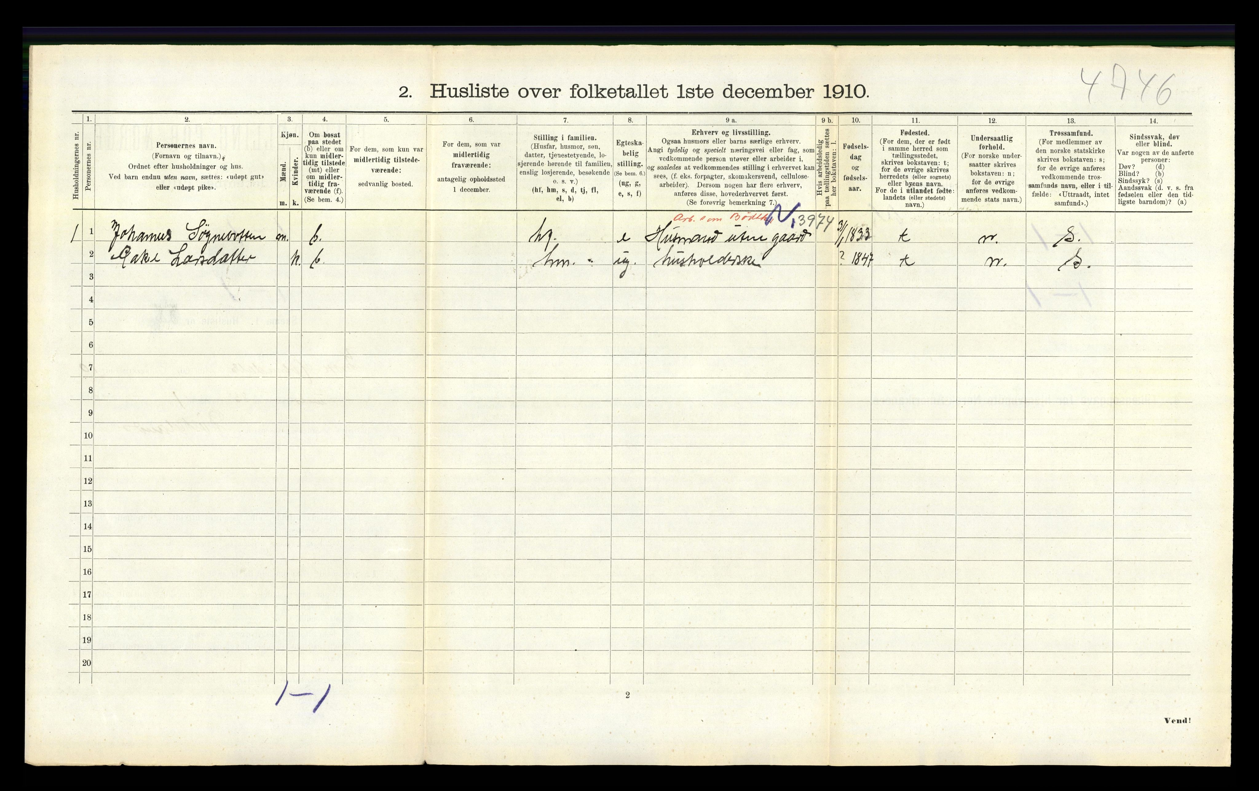 RA, Folketelling 1910 for 1430 Indre Holmedal herred, 1910, s. 817