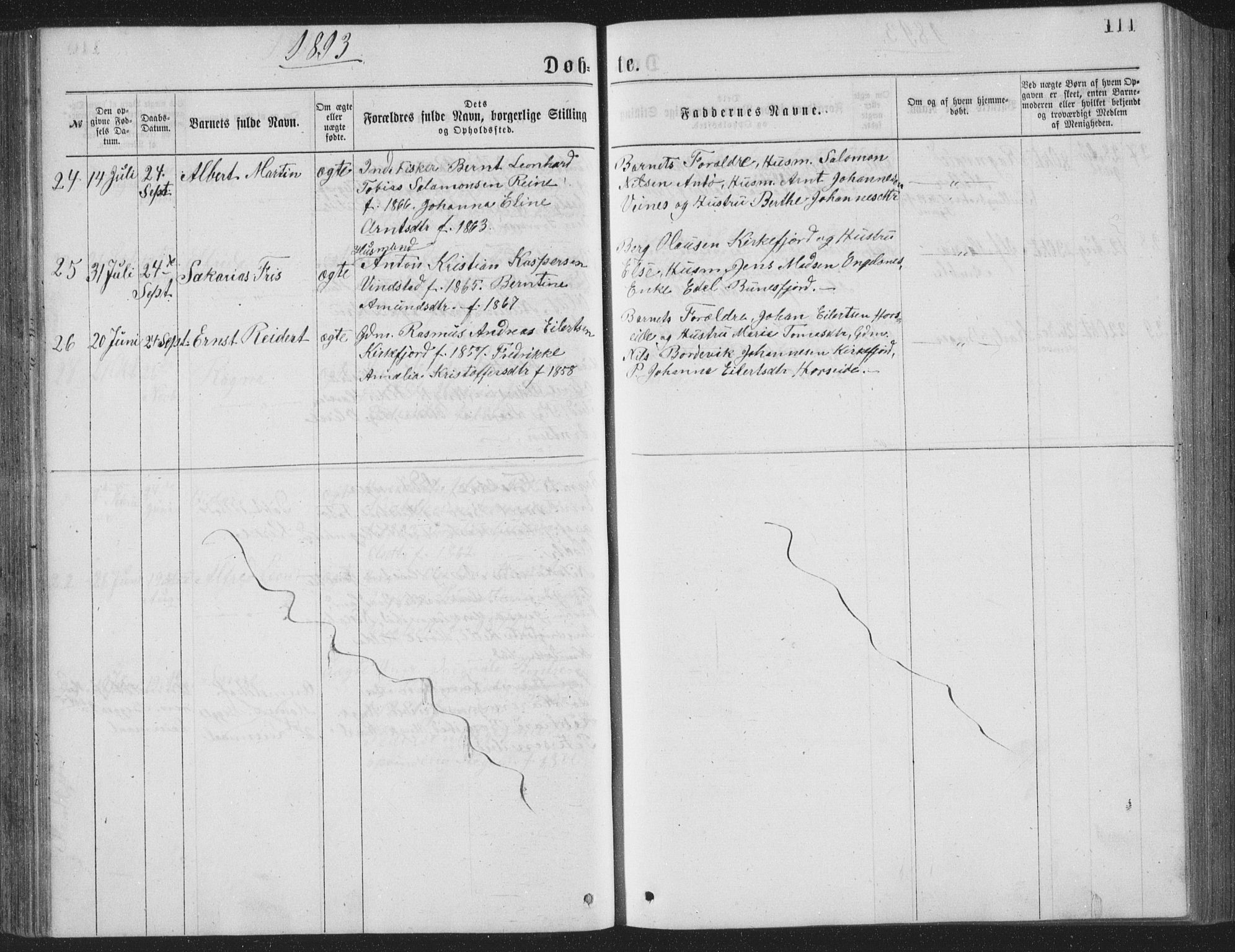 Ministerialprotokoller, klokkerbøker og fødselsregistre - Nordland, AV/SAT-A-1459/886/L1225: Klokkerbok nr. 886C02, 1874-1896, s. 111