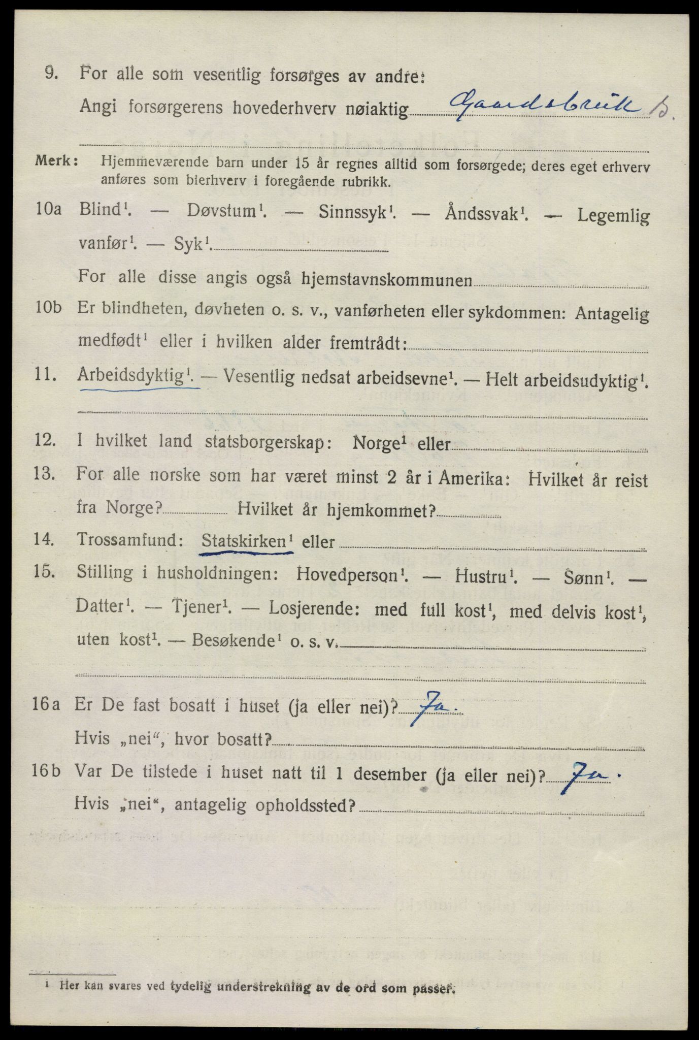 SAKO, Folketelling 1920 for 0725 Tjølling herred, 1920, s. 7514