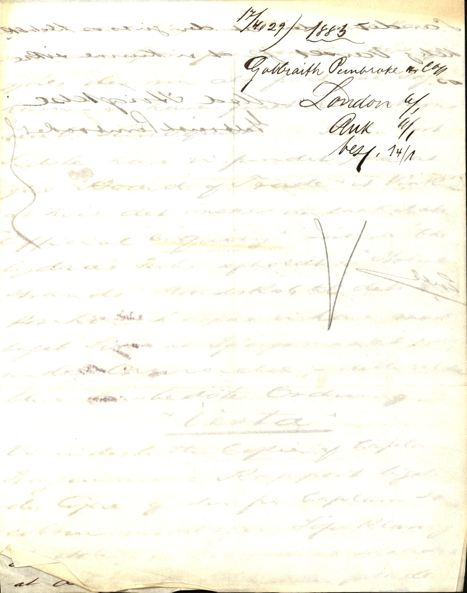 Pa 63 - Østlandske skibsassuranceforening, VEMU/A-1079/G/Ga/L0017/0003: Havaridokumenter / Alma, Aise, Ole Bull, Tellus, Frank, 1884, s. 50