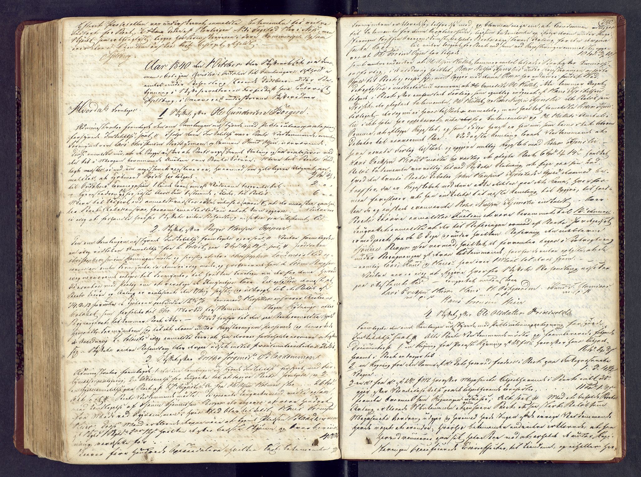 Solør og Odalen sorenskriveri, AV/SAH-TING-026/J/Jc/L0002: Skifteforhandlingsprotokoll - Odalen, 1825-1841, s. 280