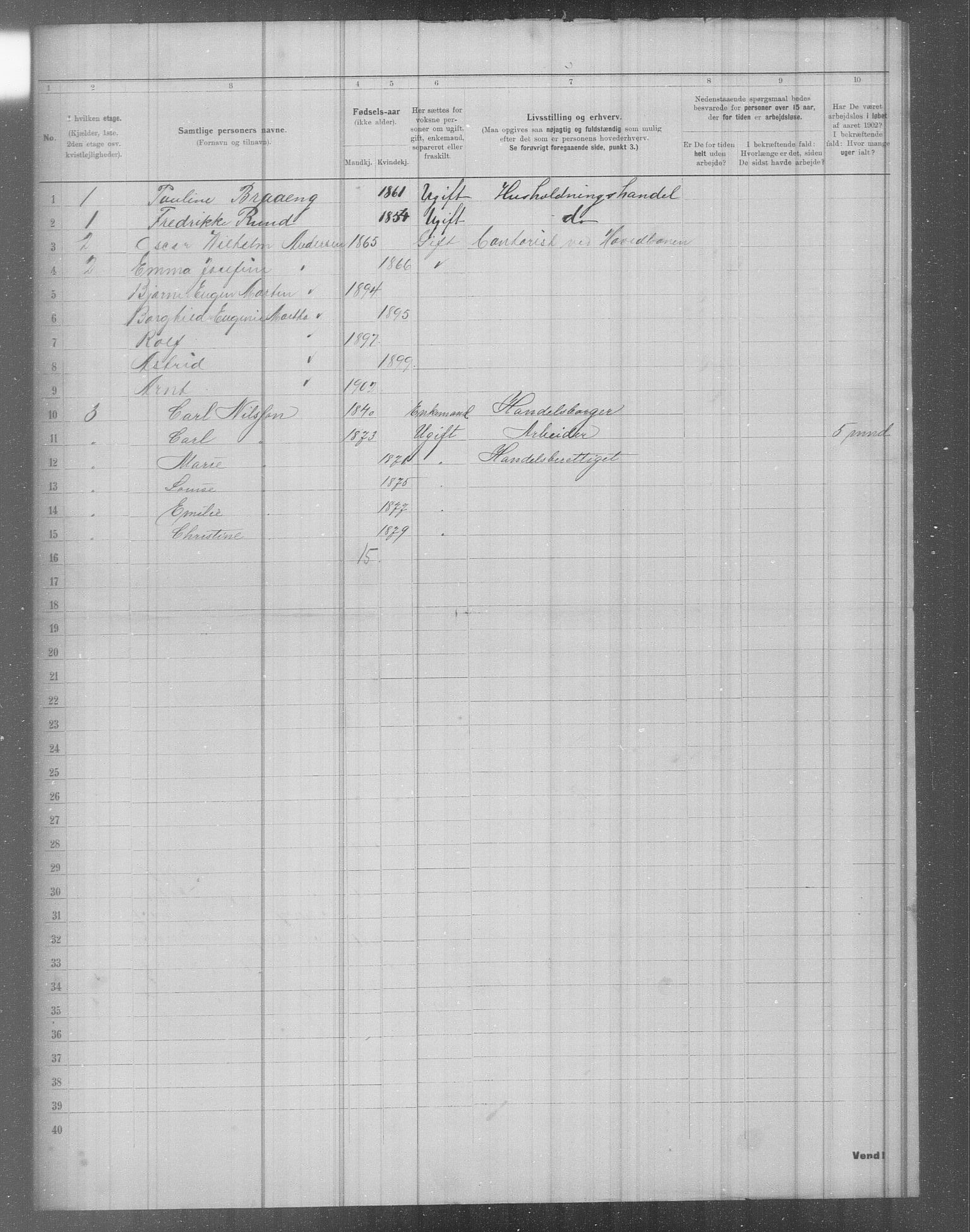 OBA, Kommunal folketelling 31.12.1902 for Kristiania kjøpstad, 1902, s. 2769