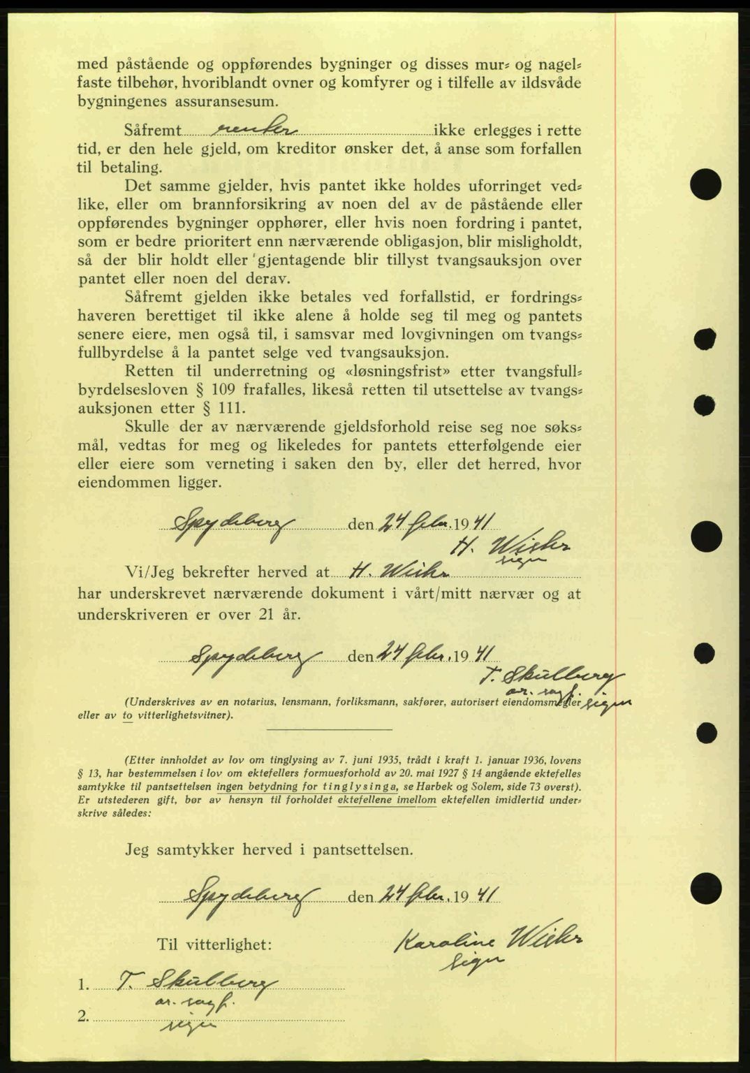 Moss sorenskriveri, SAO/A-10168: Pantebok nr. B10, 1940-1941, Dagboknr: 379/1941