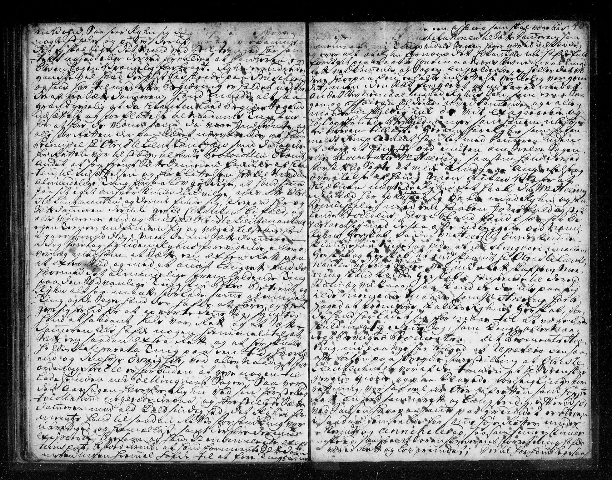Eiker, Modum og Sigdal sorenskriveri, SAKO/A-123/F/Fa/Fae/L0003: Tingbok, 1721-1759, s. 46