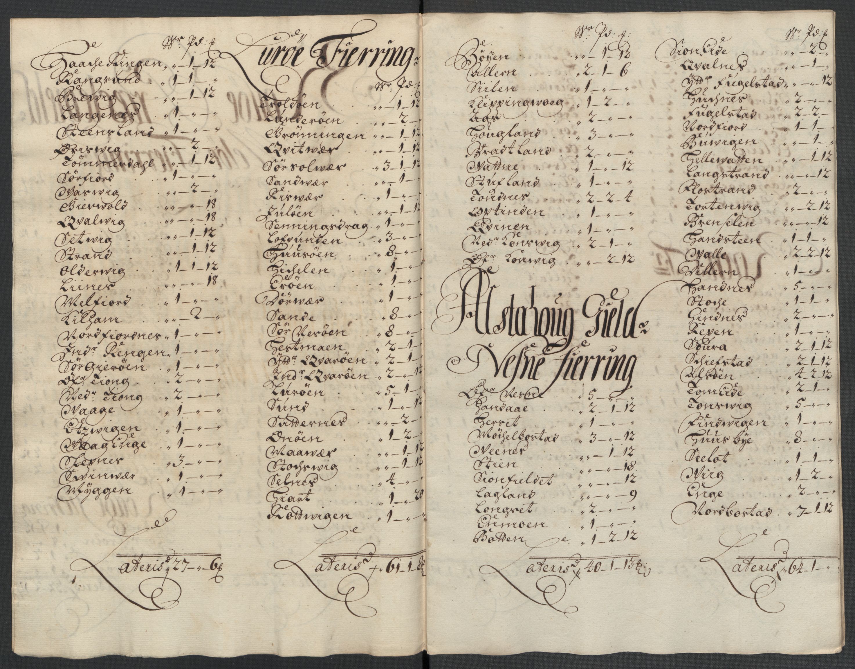 Rentekammeret inntil 1814, Reviderte regnskaper, Fogderegnskap, AV/RA-EA-4092/R65/L4508: Fogderegnskap Helgeland, 1702-1705, s. 77