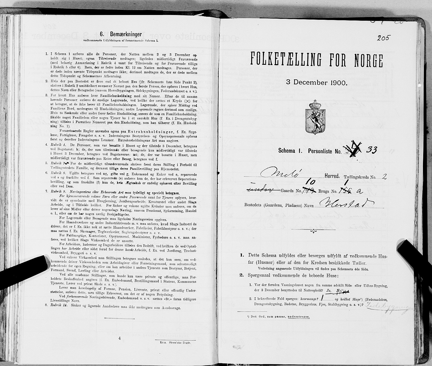 SAT, Folketelling 1900 for 1837 Meløy herred, 1900, s. 226