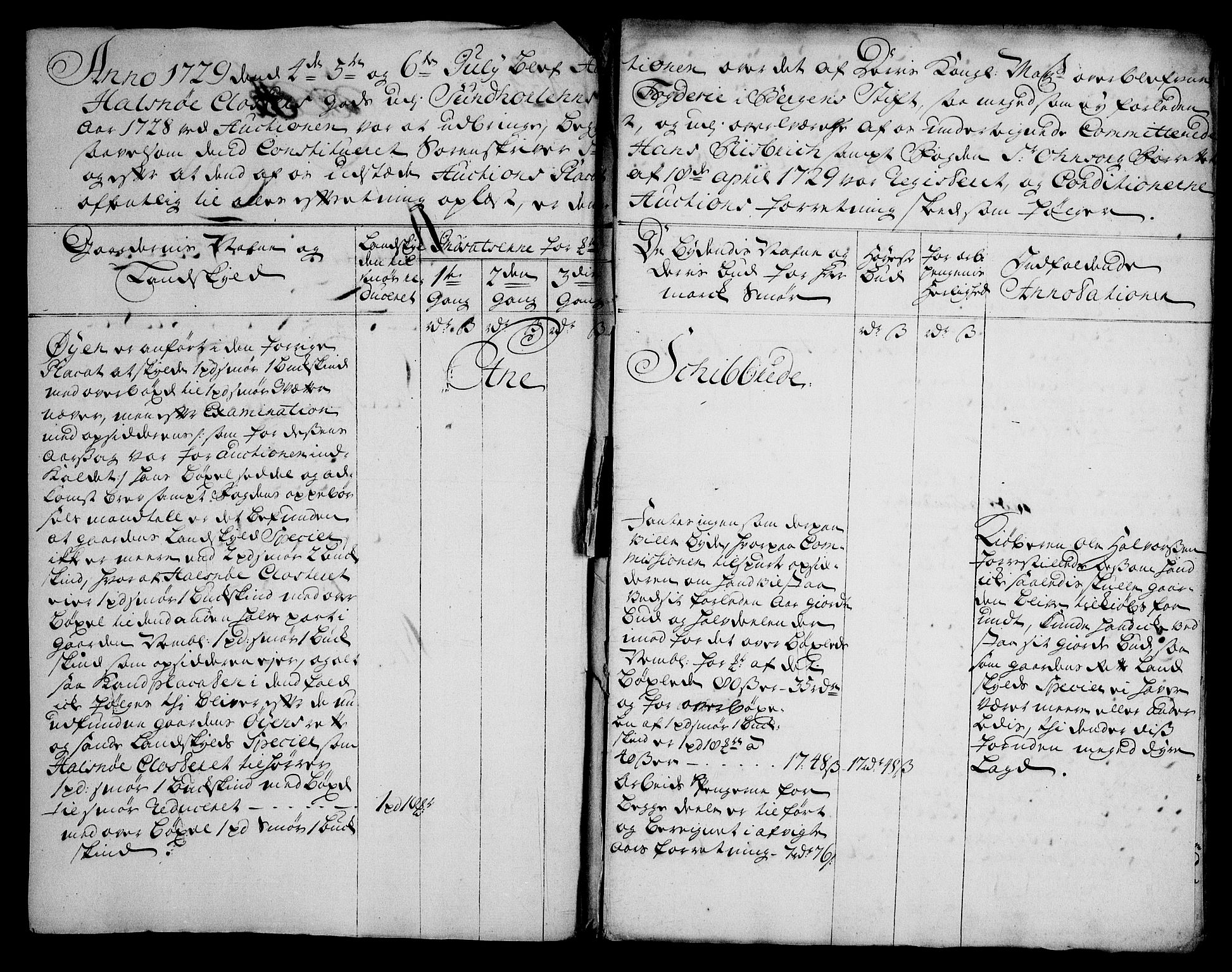 Rentekammeret inntil 1814, Realistisk ordnet avdeling, RA/EA-4070/On/L0003: [Jj 4]: Kommisjonsforretning over Vilhelm Hanssøns forpaktning av Halsnøy klosters gods, 1721-1729, s. 543