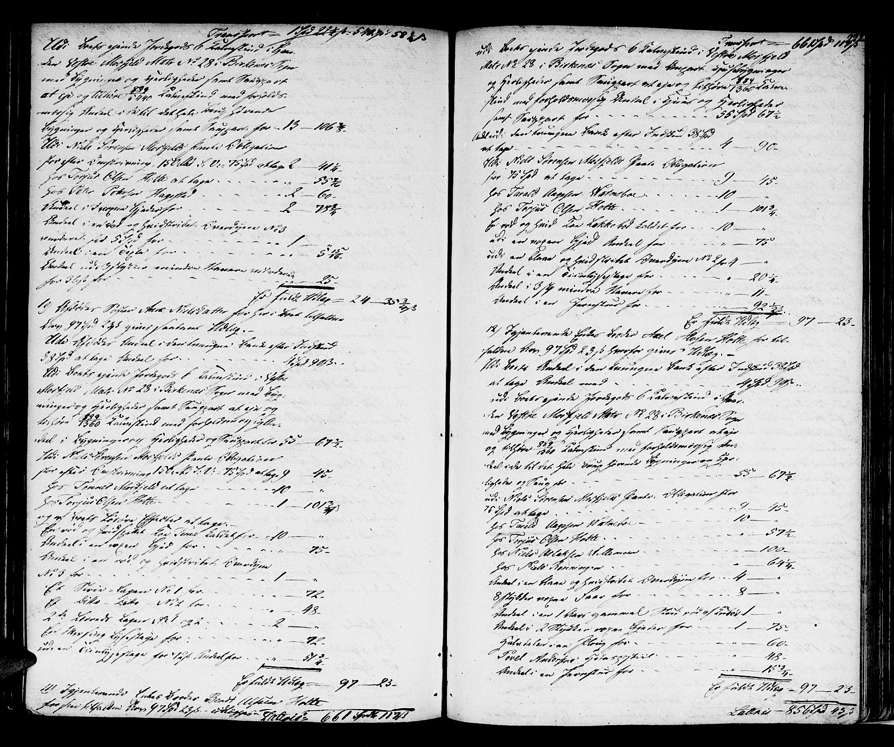 Nedenes sorenskriveri før 1824, SAK/1221-0007/H/Hc/L0055: Skifteprotokoll med register nr 40a, 1815-1820, s. 271b-272a