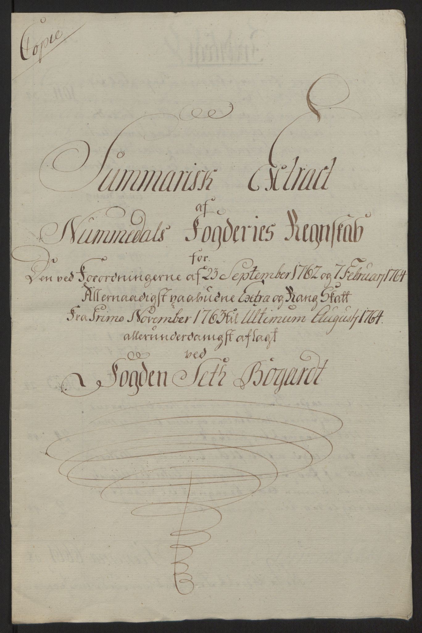 Rentekammeret inntil 1814, Reviderte regnskaper, Fogderegnskap, AV/RA-EA-4092/R64/L4502: Ekstraskatten Namdal, 1762-1772, s. 83