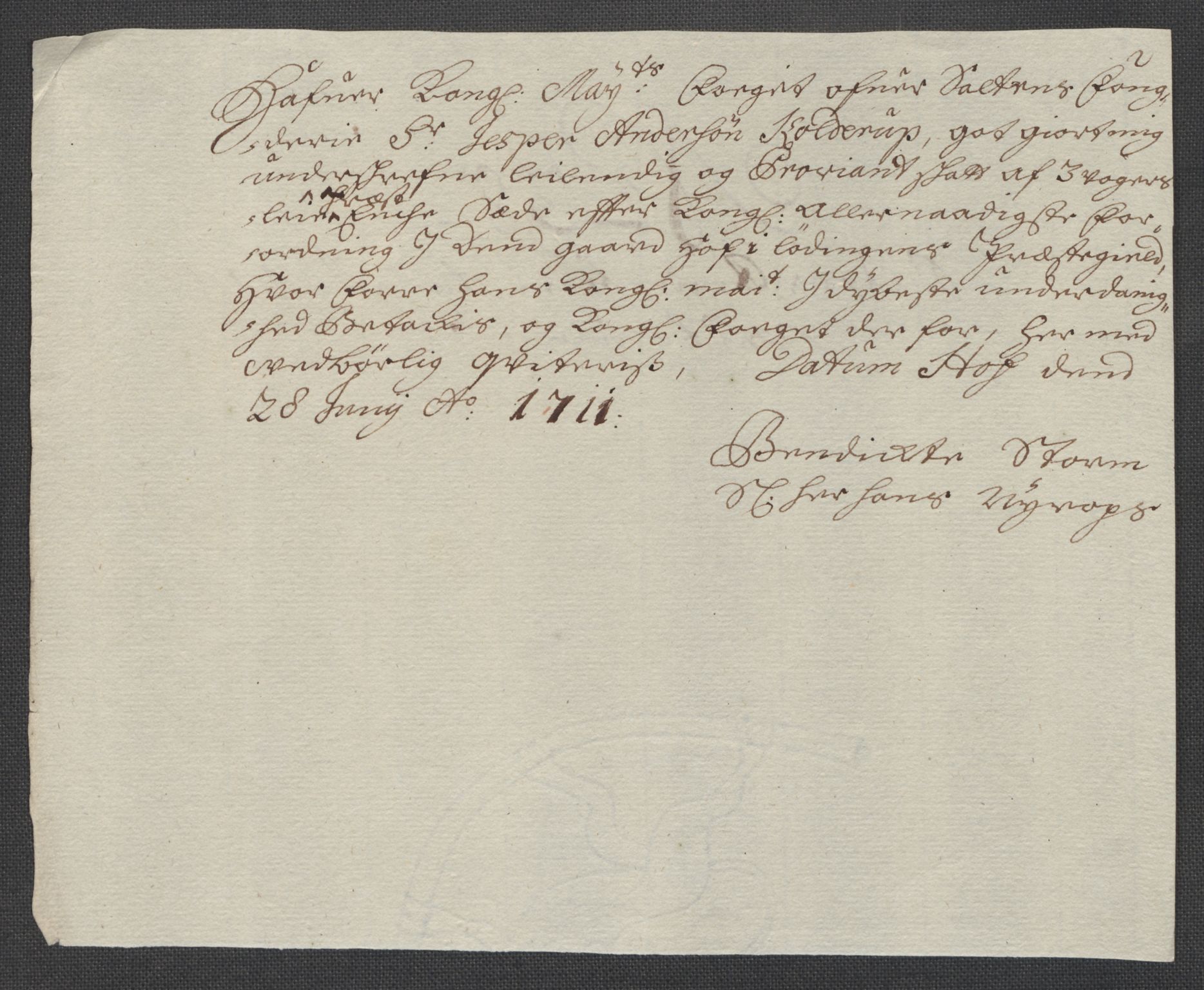 Rentekammeret inntil 1814, Reviderte regnskaper, Fogderegnskap, AV/RA-EA-4092/R66/L4582: Fogderegnskap Salten, 1711-1712, s. 126