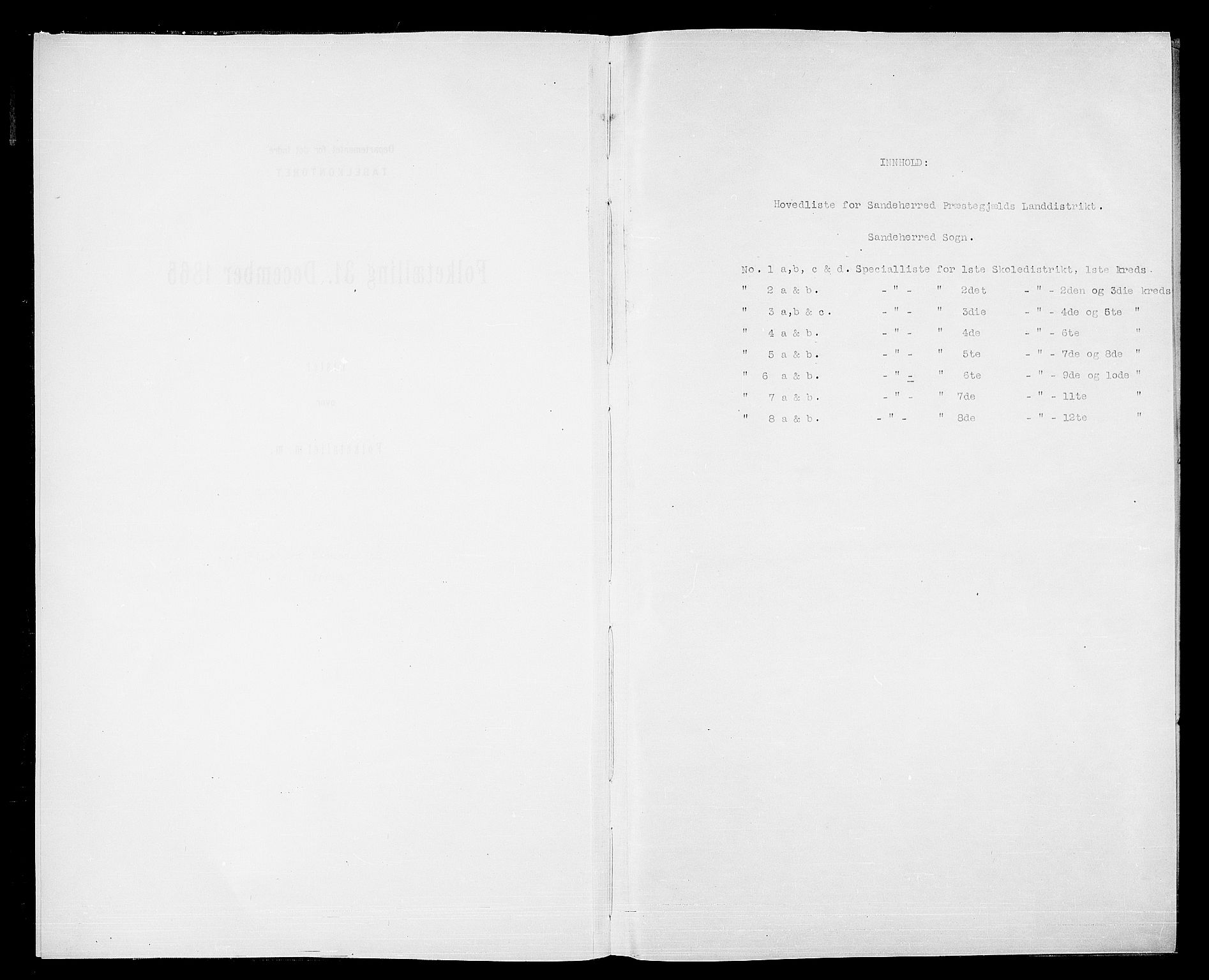RA, Folketelling 1865 for 0724L Sandeherred prestegjeld, Sandeherred sokn, 1865, s. 4