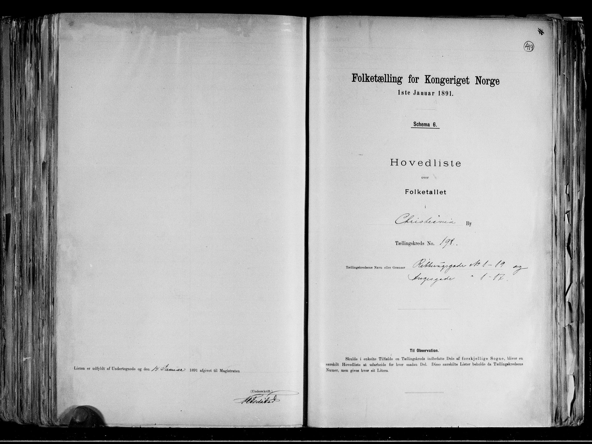 RA, Folketelling 1891 for 0301 Kristiania kjøpstad, 1891, s. 107587