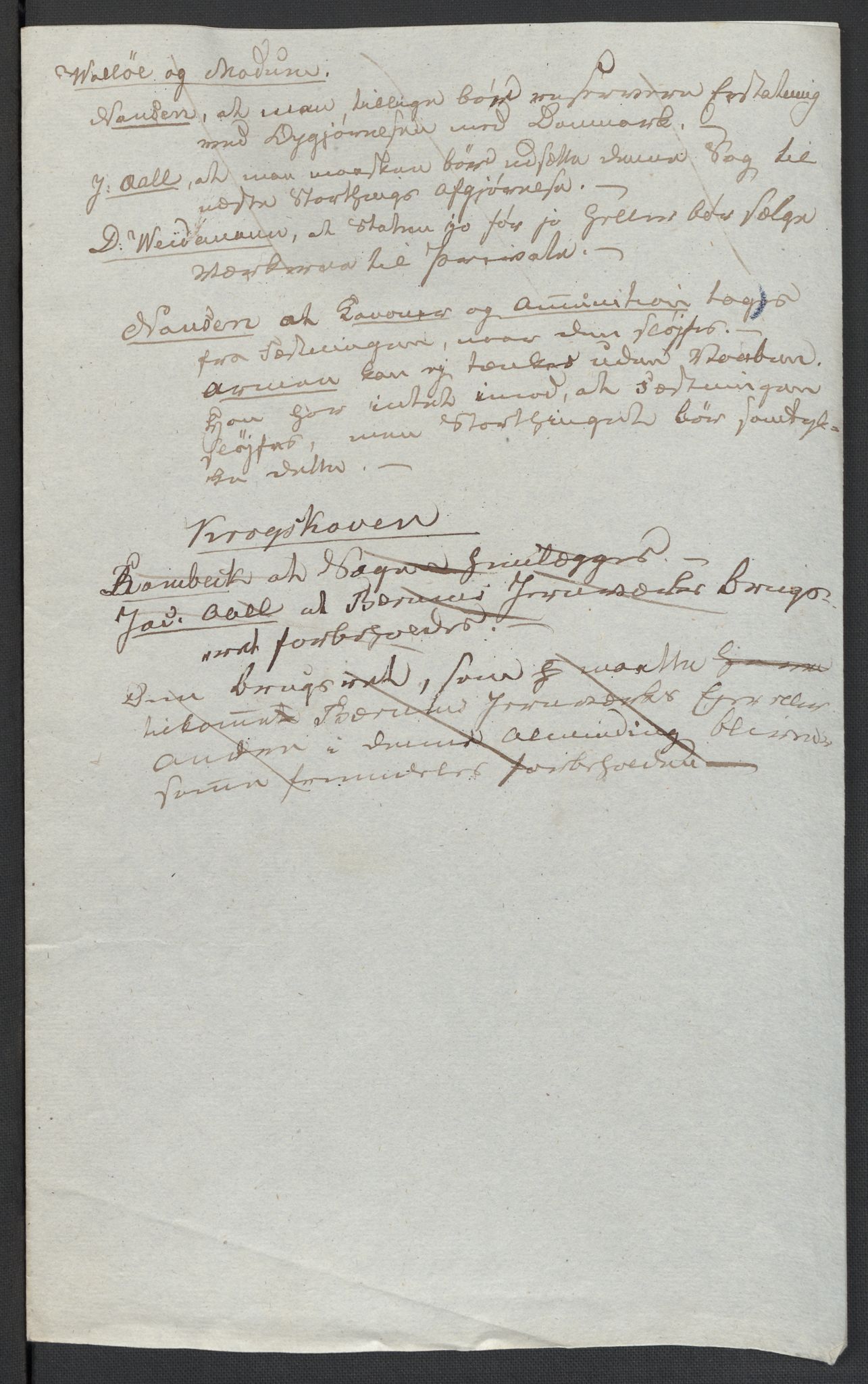 Christie, Wilhelm Frimann Koren, RA/PA-0014/F/L0005: Christies dokumenter fra Stortinget, 1815-1816, s. 616