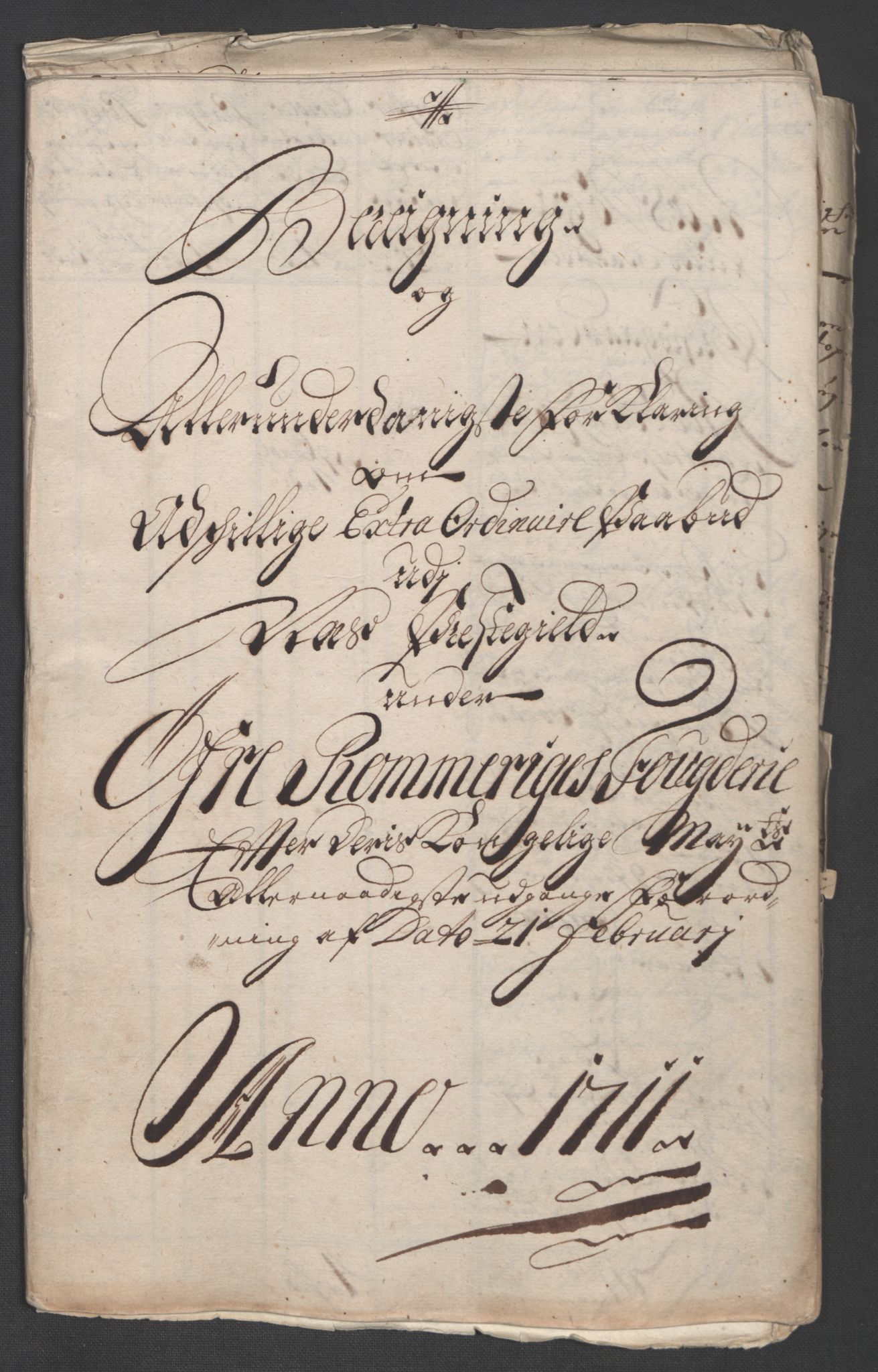 Rentekammeret inntil 1814, Reviderte regnskaper, Fogderegnskap, RA/EA-4092/R12/L0721: Fogderegnskap Øvre Romerike, 1711, s. 202