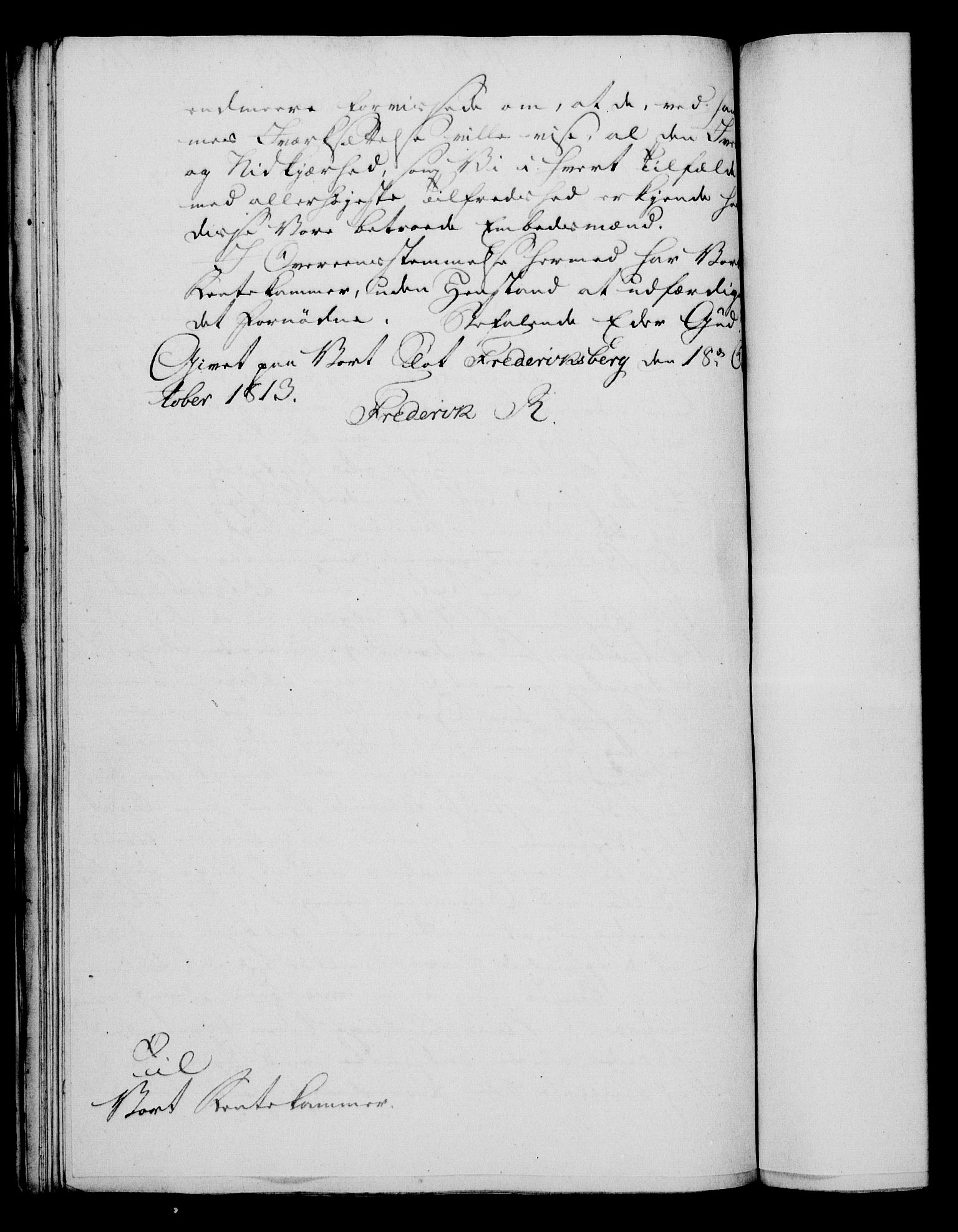Rentekammeret, Kammerkanselliet, RA/EA-3111/G/Gf/Gfa/L0095: Norsk relasjons- og resolusjonsprotokoll (merket RK 52.95), 1813-1814, s. 482