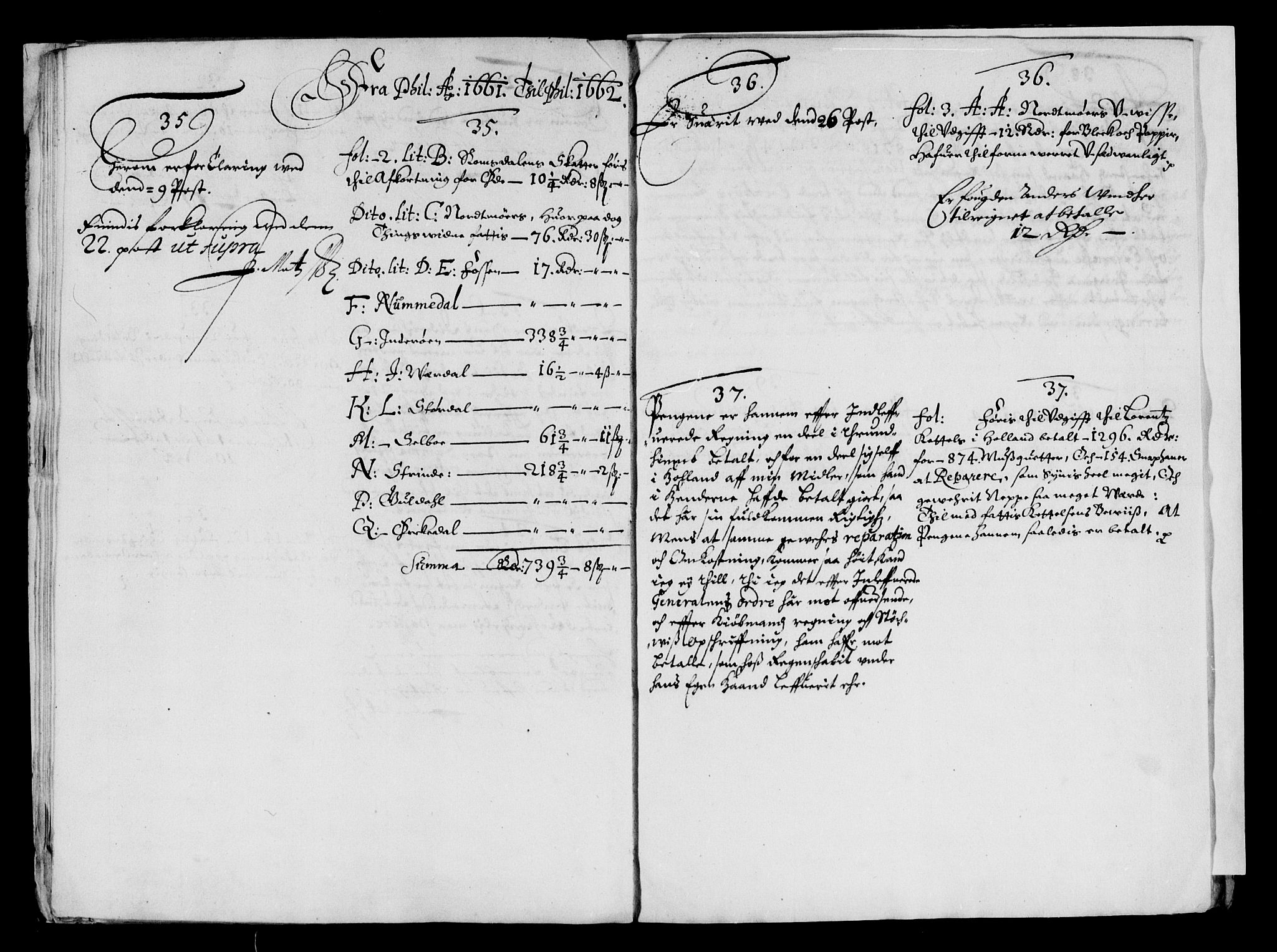 Rentekammeret inntil 1814, Reviderte regnskaper, Lensregnskaper, AV/RA-EA-5023/R/Rb/Rbw/L0148: Trondheim len, 1661