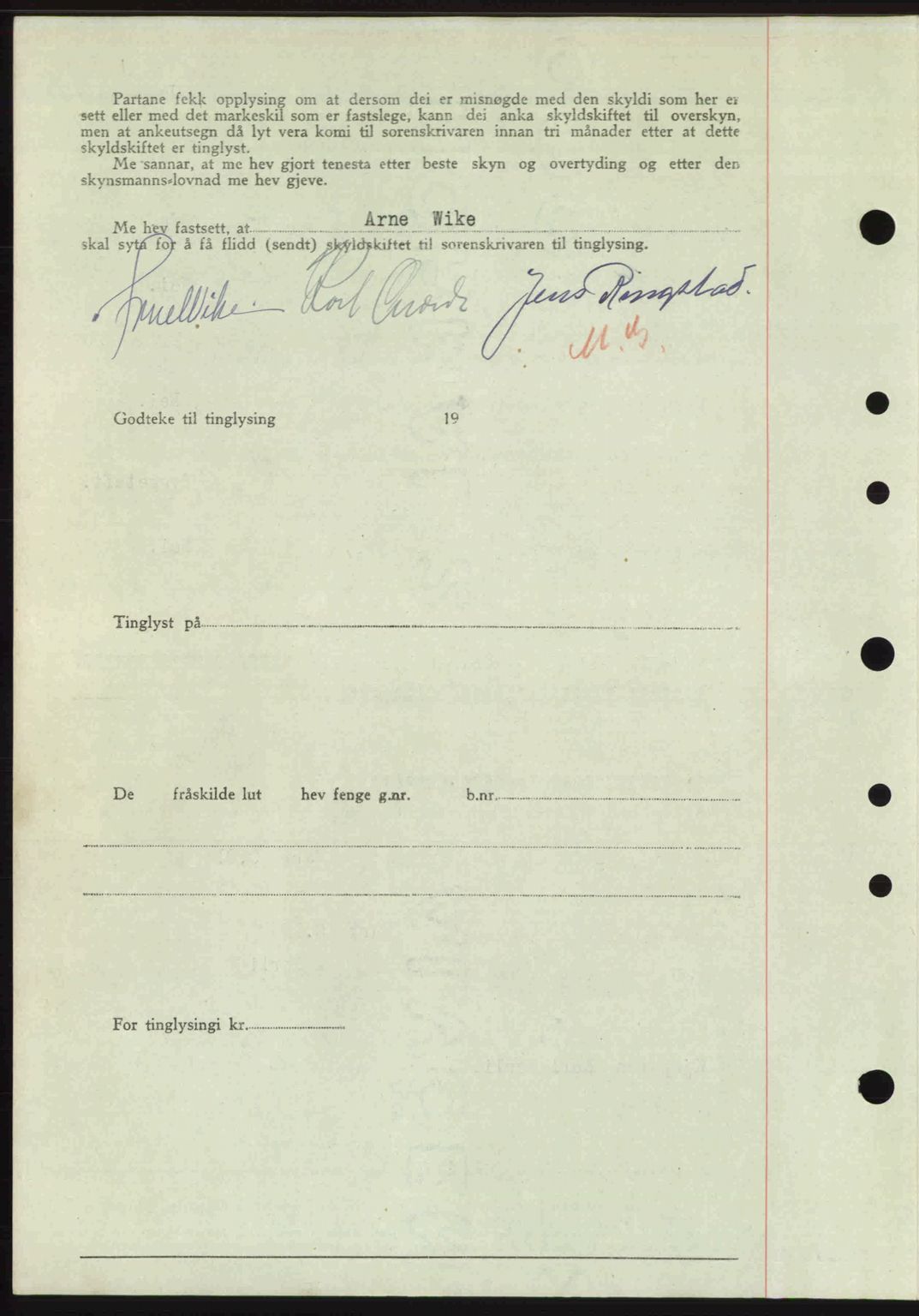 Nordre Sunnmøre sorenskriveri, AV/SAT-A-0006/1/2/2C/2Ca: Pantebok nr. A28, 1948-1948, Dagboknr: 1471/1948