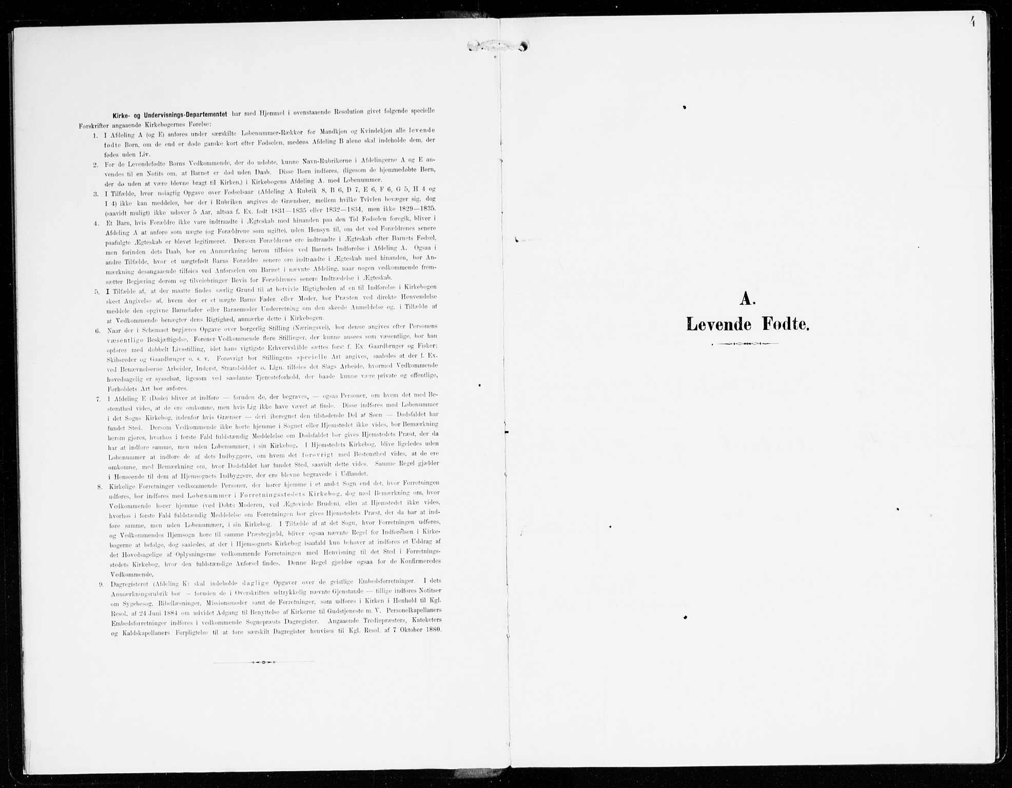 Hyllestad sokneprestembete, AV/SAB-A-80401: Ministerialbok nr. C 2, 1904-1917, s. 4
