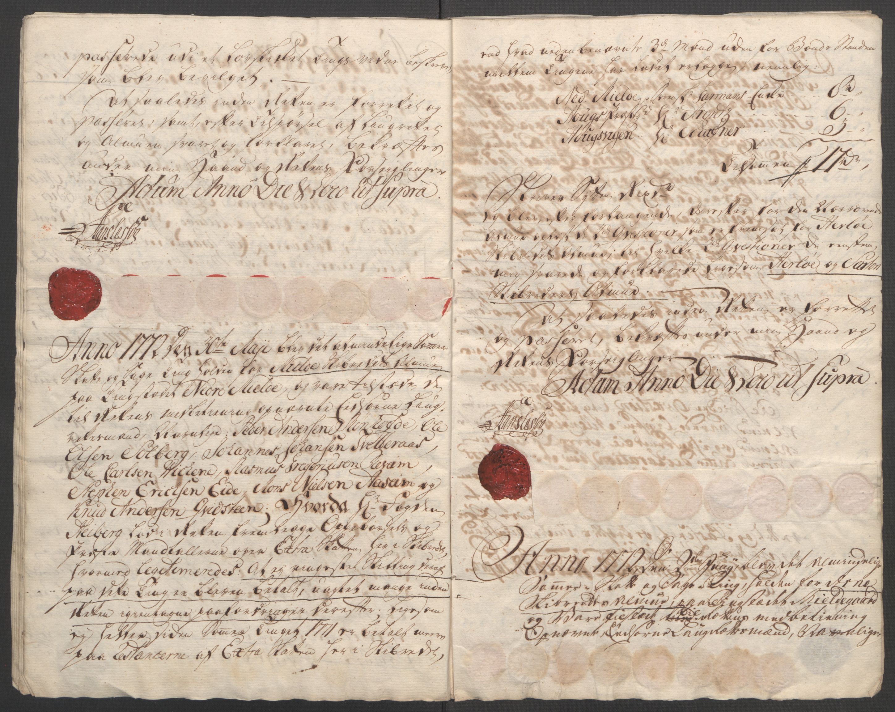 Rentekammeret inntil 1814, Reviderte regnskaper, Fogderegnskap, AV/RA-EA-4092/R51/L3303: Ekstraskatten Nordhordland og Voss, 1762-1772, s. 624