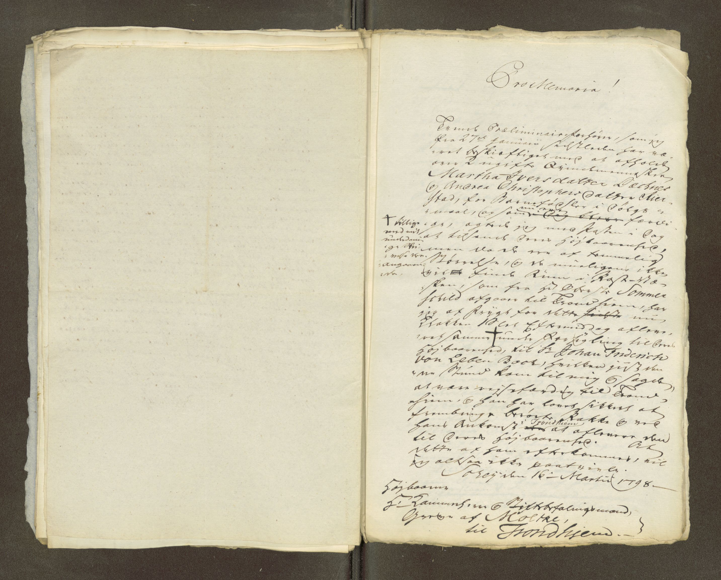 Namdal sorenskriveri, SAT/A-4133/1/1/1O/1Oa/L0007: Sivile og offentlige saker, 1798, s. 24