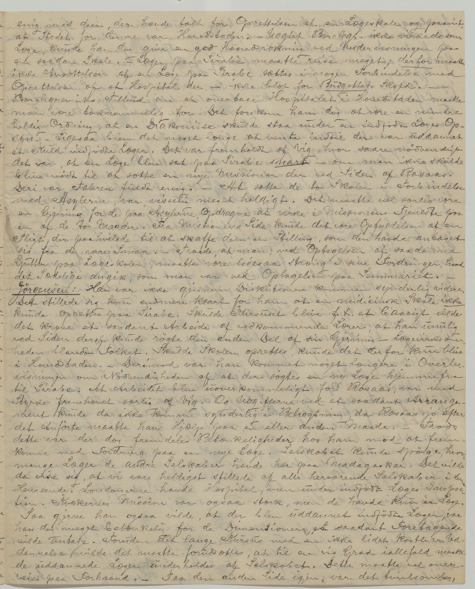 Det Norske Misjonsselskap - hovedadministrasjonen, VID/MA-A-1045/D/Da/Daa/L0035/0012: Konferansereferat og årsberetninger / Konferansereferat fra Madagaskar Innland., 1881