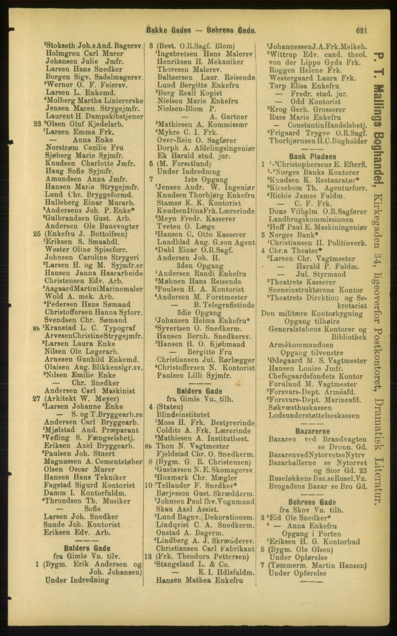Kristiania/Oslo adressebok, PUBL/-, 1898, s. 621