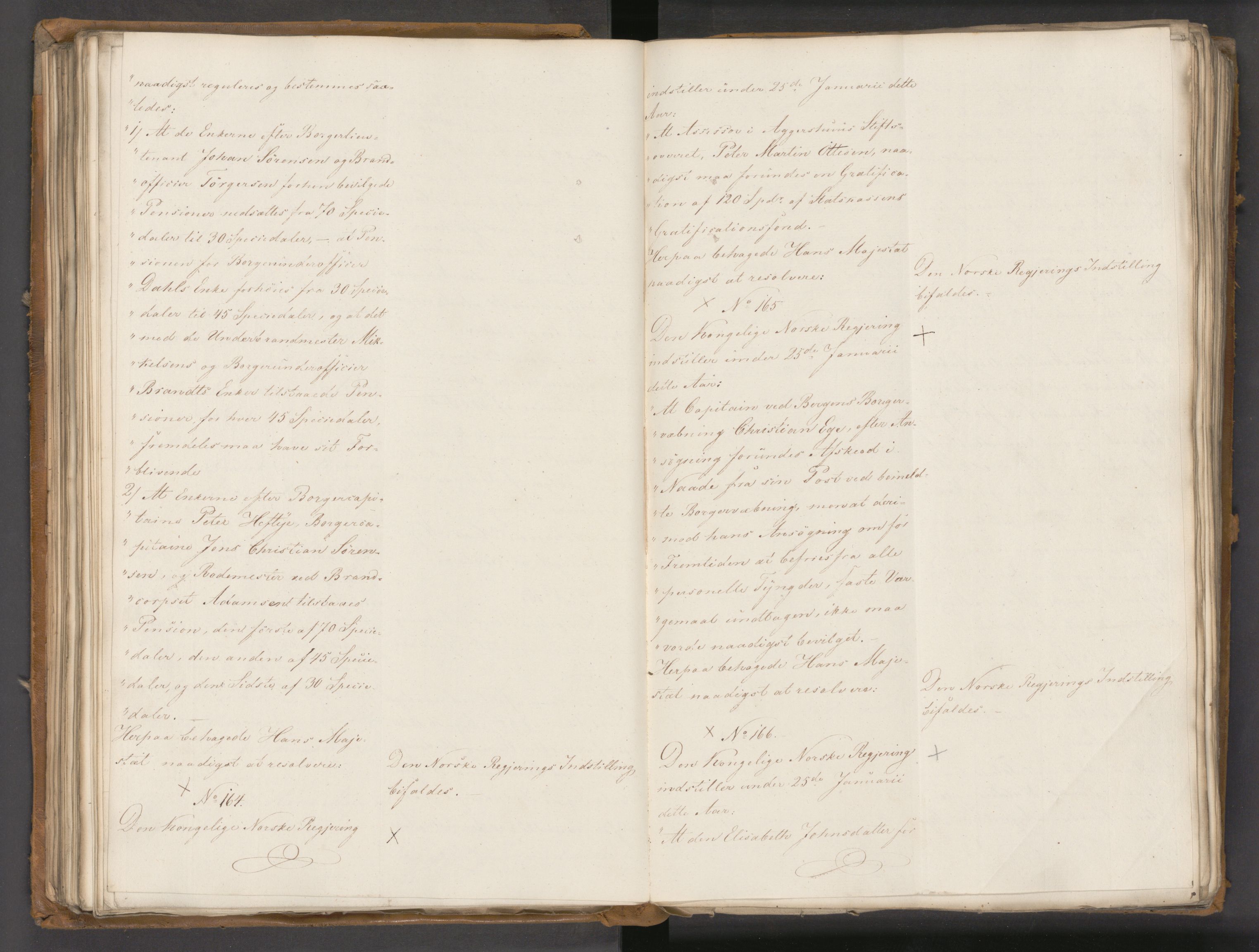 Statsrådssekretariatet, AV/RA-S-1001/A/Ab/L0020: Kgl. res. nr. 1-579, 1. halvår, 1825