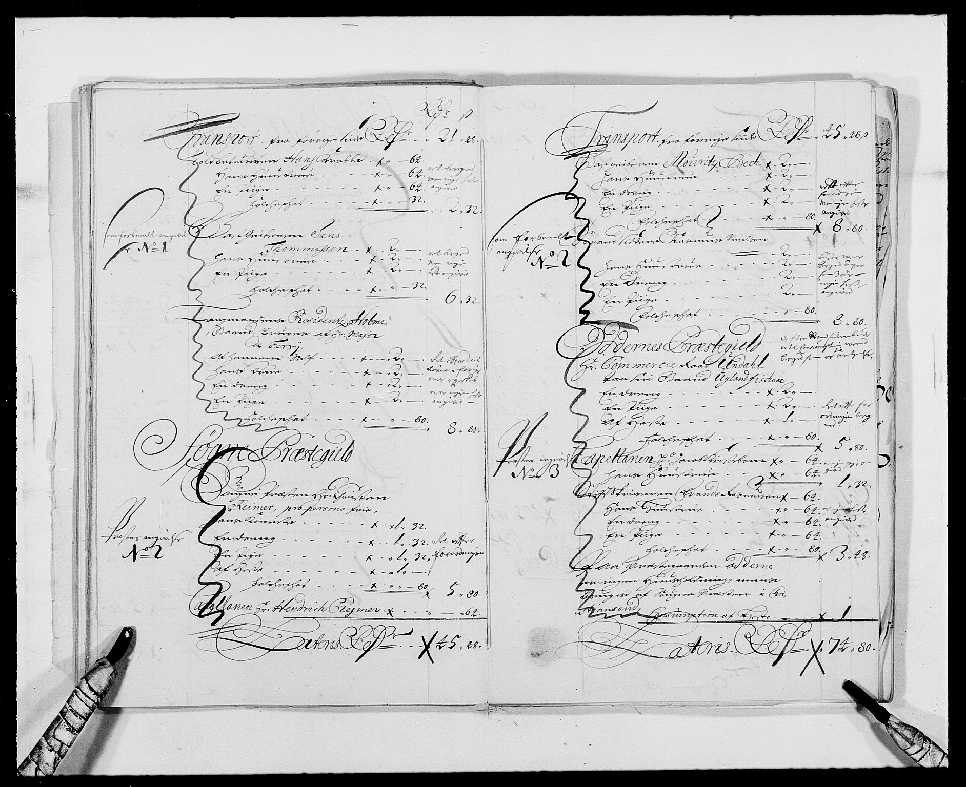 Rentekammeret inntil 1814, Reviderte regnskaper, Fogderegnskap, RA/EA-4092/R42/L2544: Mandal fogderi, 1692-1693, s. 218
