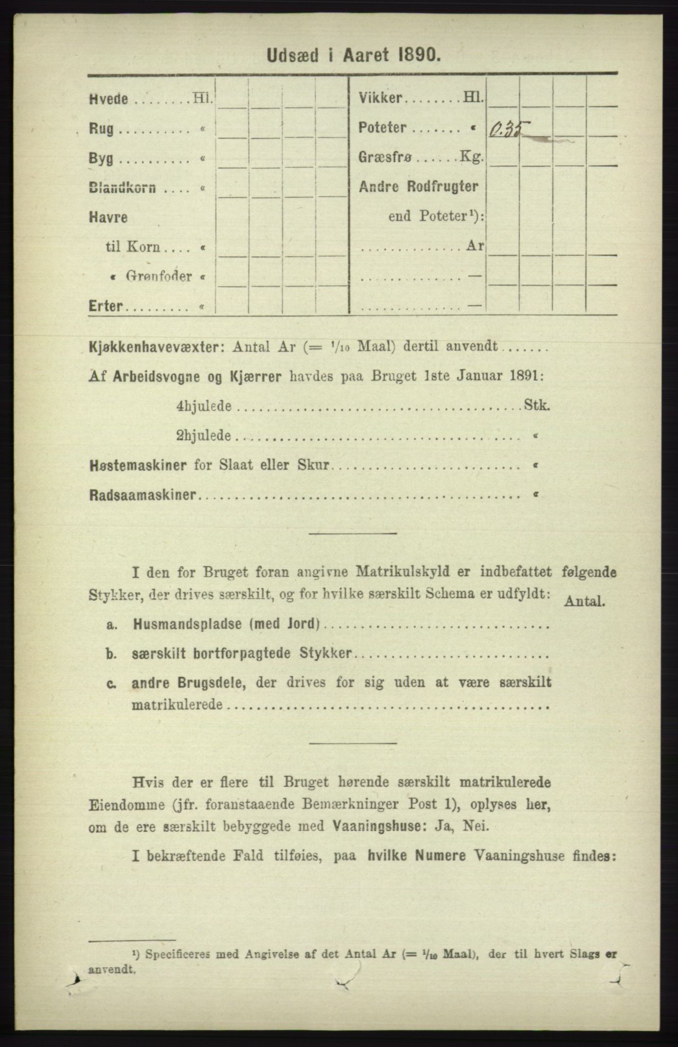 RA, Folketelling 1891 for 1230 Ullensvang herred, 1891, s. 6890