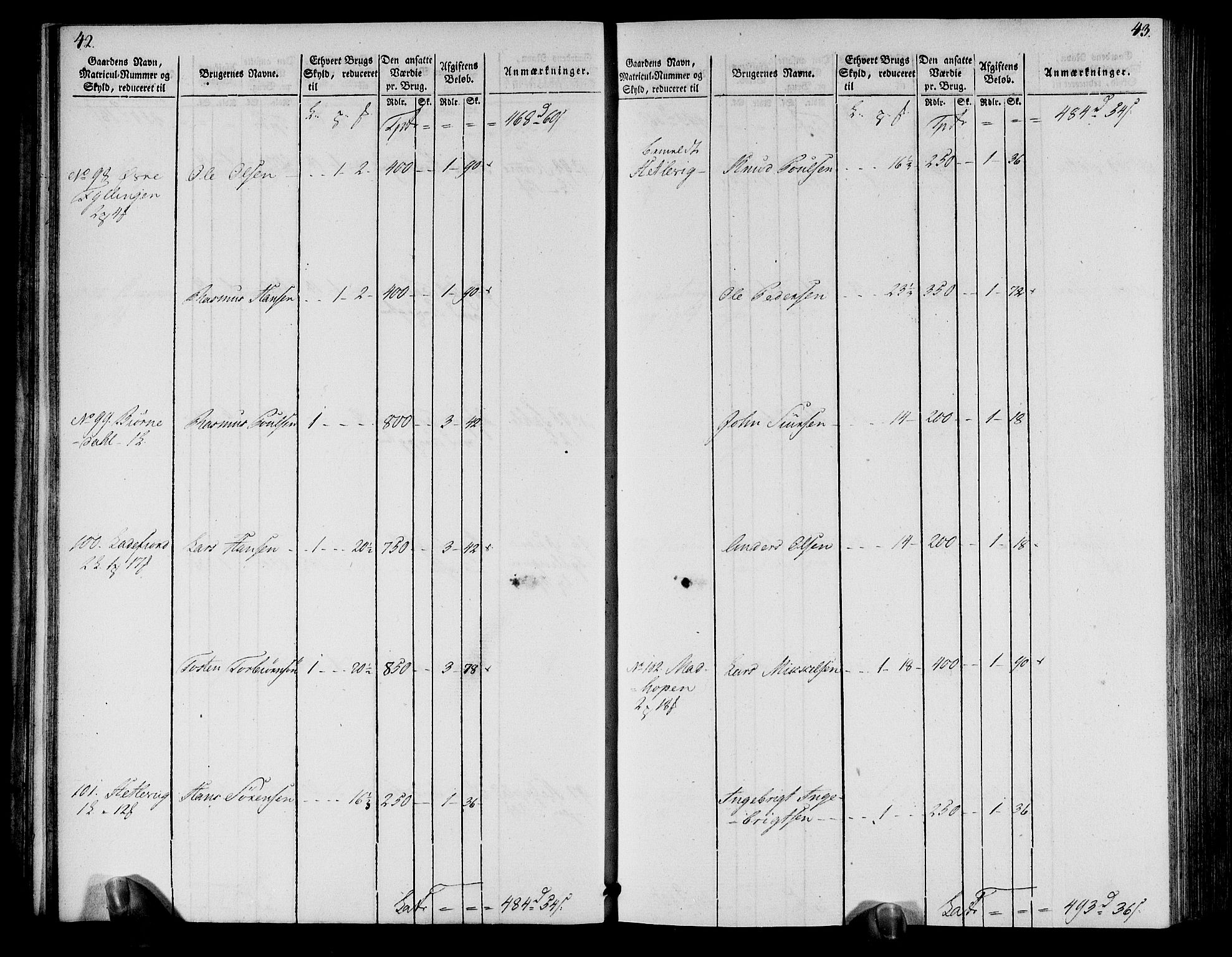 Rentekammeret inntil 1814, Realistisk ordnet avdeling, AV/RA-EA-4070/N/Ne/Nea/L0113: Nordhordland og Voss fogderi. Oppebørselsregister, 1803-1804, s. 25