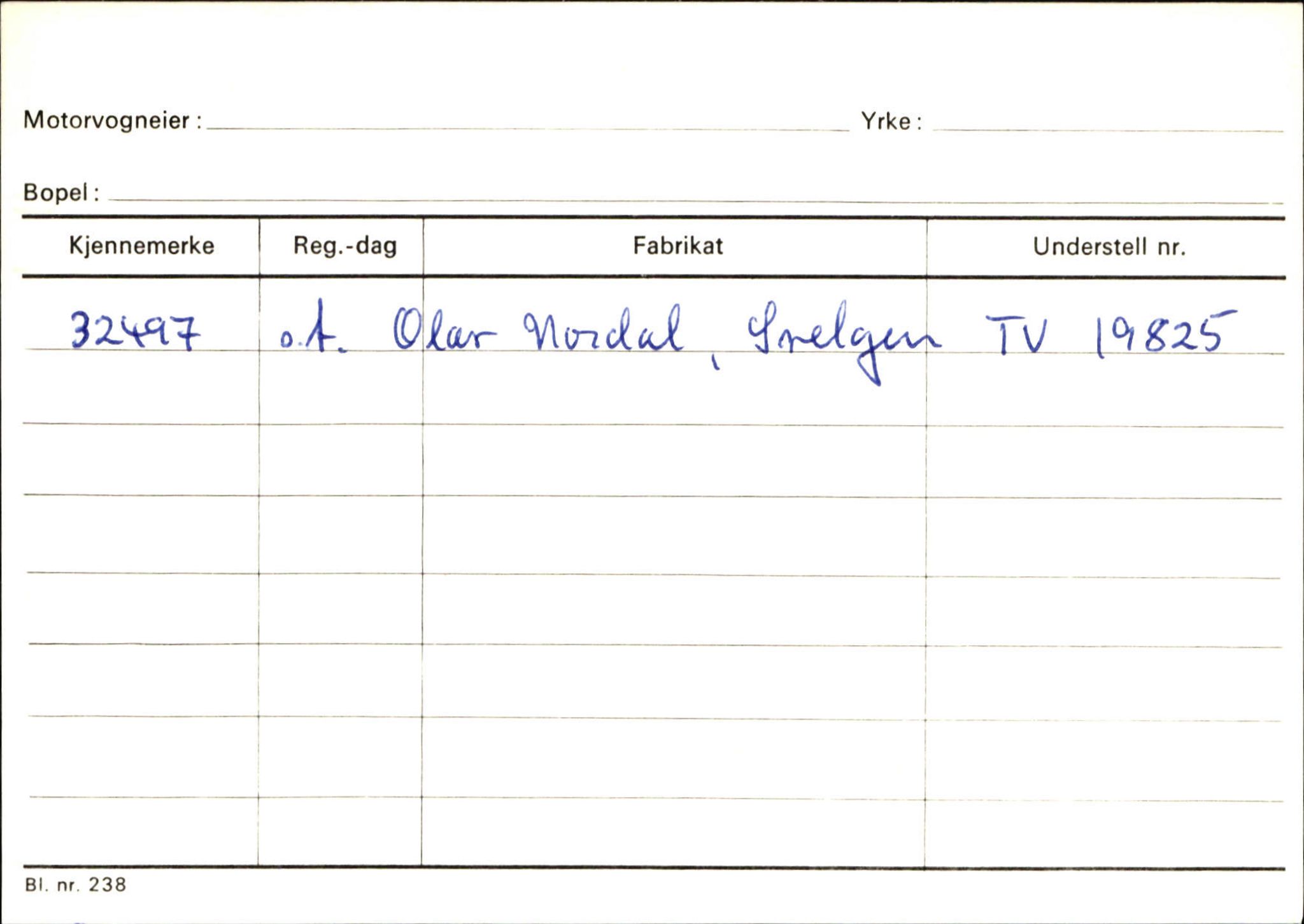 Statens vegvesen, Sogn og Fjordane vegkontor, AV/SAB-A-5301/4/F/L0132: Eigarregister Askvoll A-Å. Balestrand A-Å, 1945-1975, s. 1158