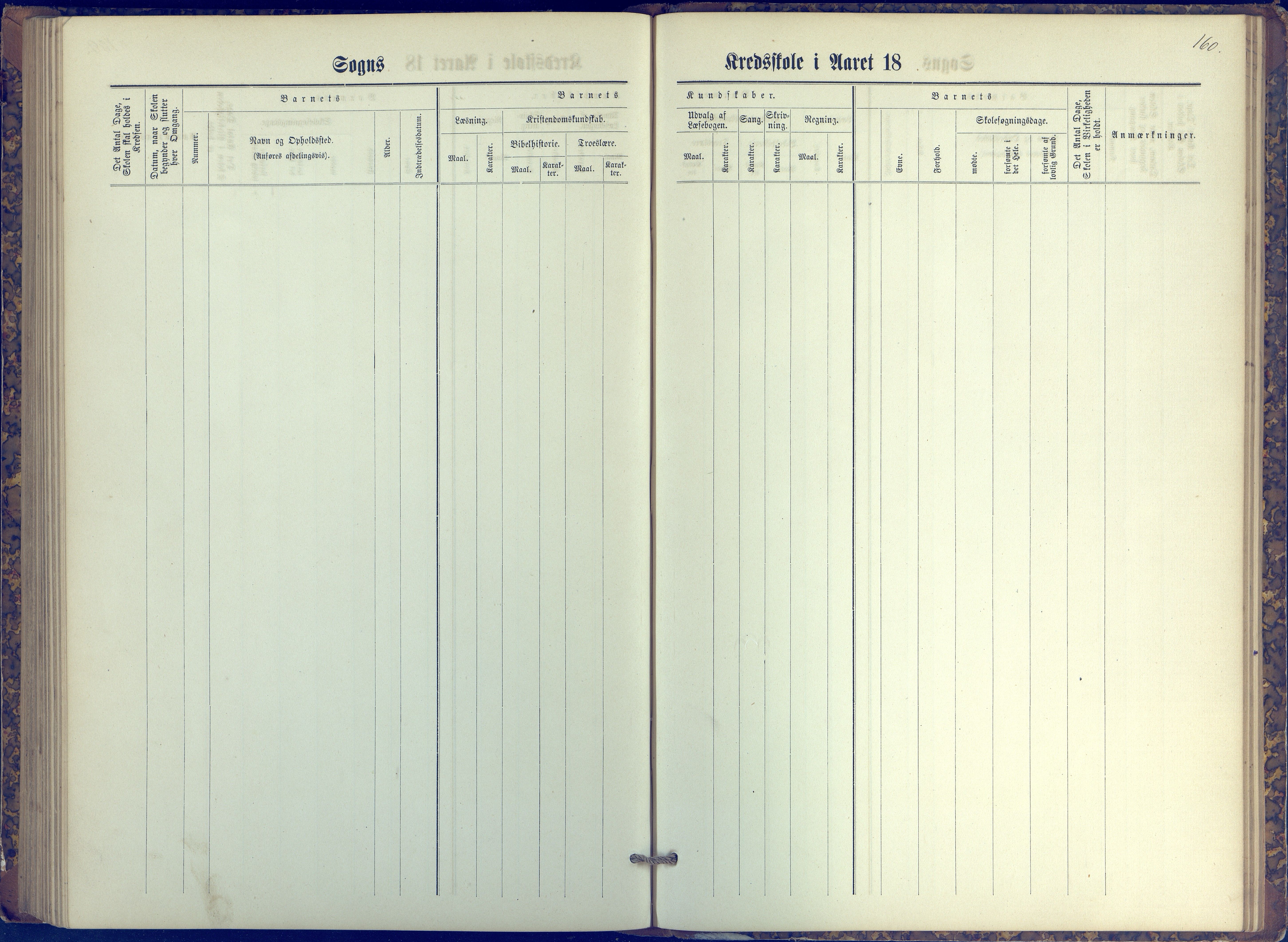 Øyestad kommune frem til 1979, AAKS/KA0920-PK/06/06K/L0006: Protokoll, 1881-1894, s. 160