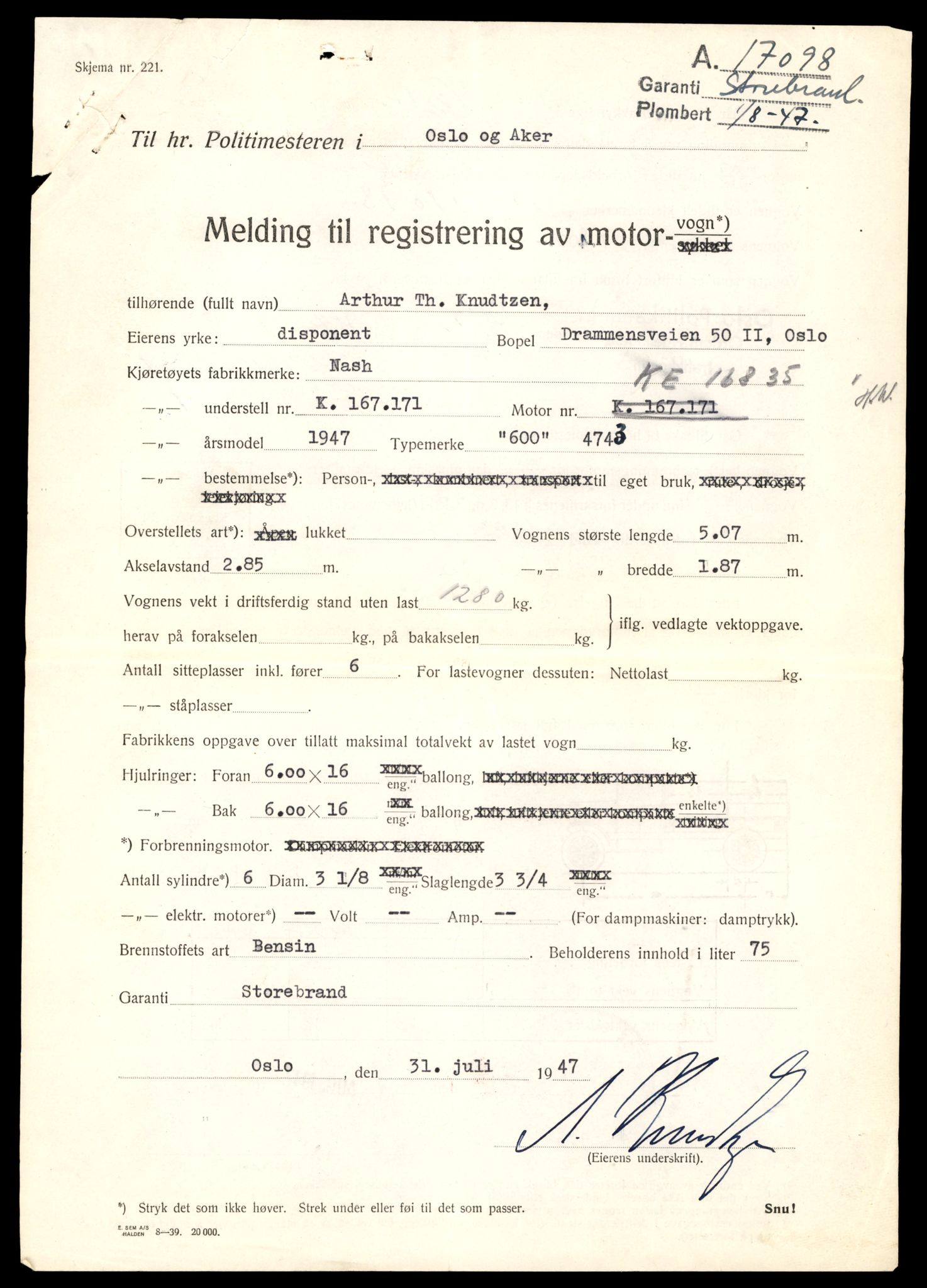Møre og Romsdal vegkontor - Ålesund trafikkstasjon, AV/SAT-A-4099/F/Fe/L0049: Registreringskort for kjøretøy T 14864 - T 18613, 1927-1998, s. 781