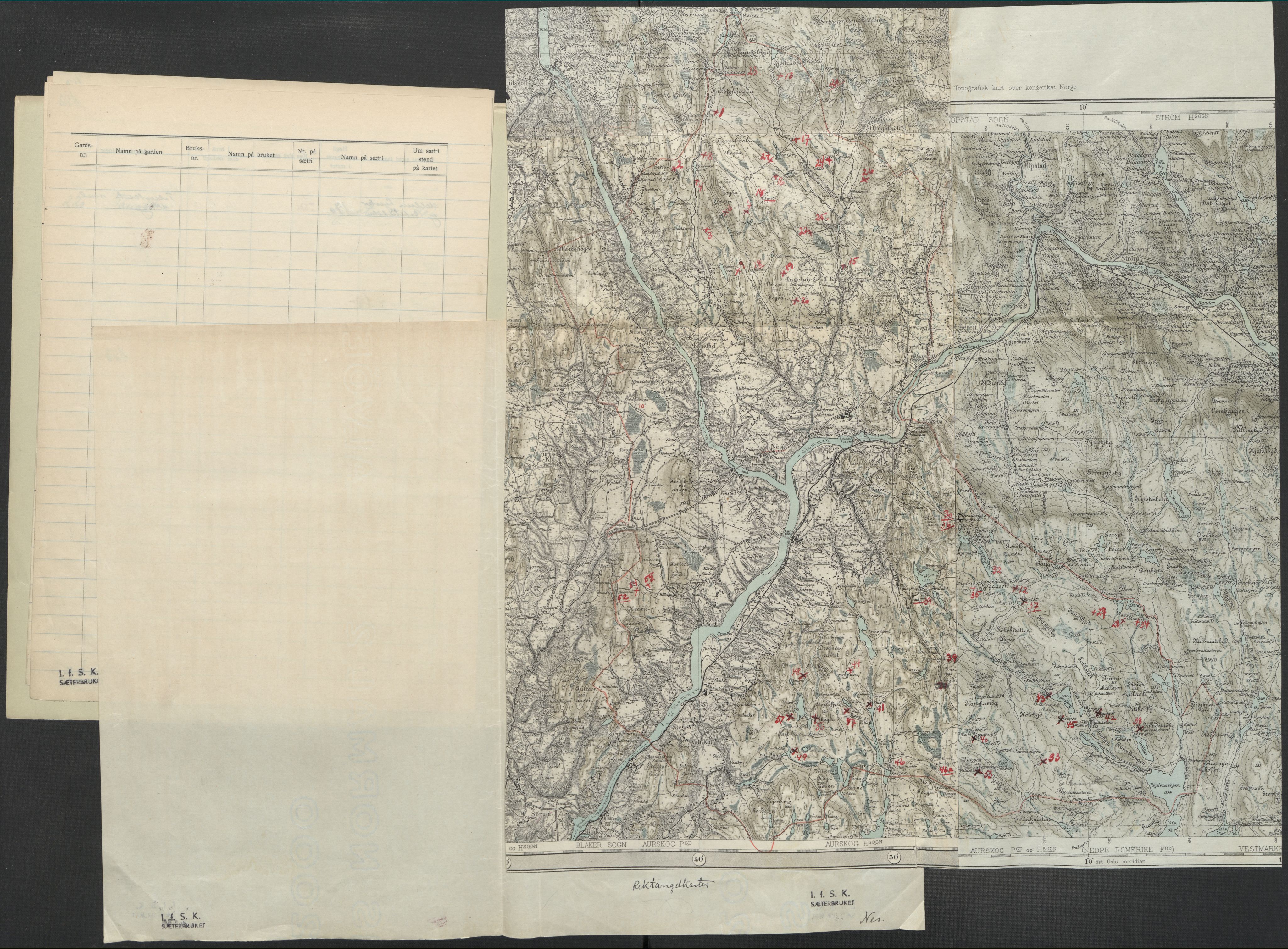 Instituttet for sammenlignende kulturforskning, RA/PA-0424/F/Fc/L0002/0002: Eske B2: / Akershus (perm II), 1932-1936