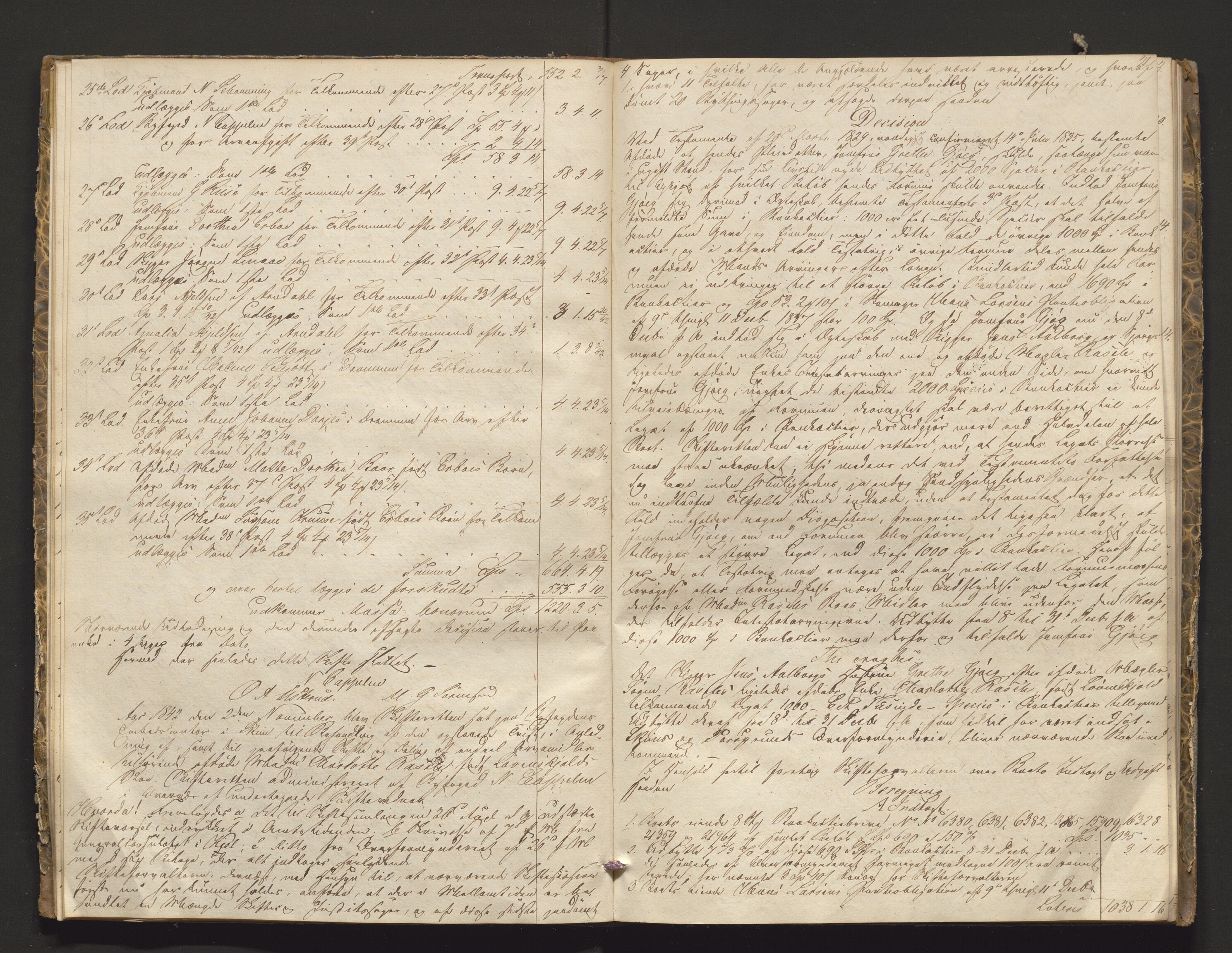 Porsgrunn byfogd, AV/SAKO-A-106/H/Hb/L0004: Skifteprotokoll, 1842-1844, s. 20-21