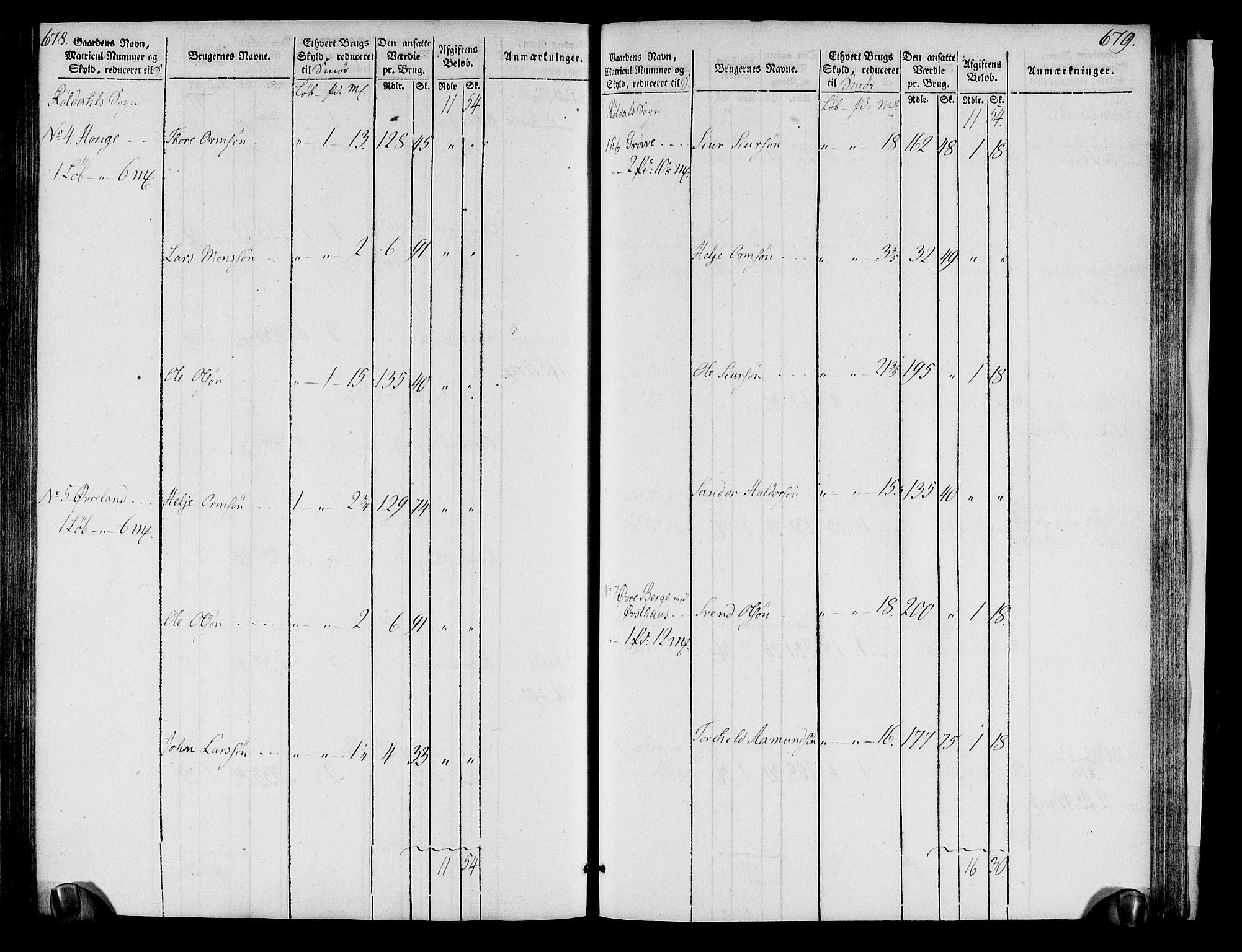 Rentekammeret inntil 1814, Realistisk ordnet avdeling, AV/RA-EA-4070/N/Ne/Nea/L0109: Sunnhordland og Hardanger fogderi. Oppebørselsregister, 1803-1804, s. 343