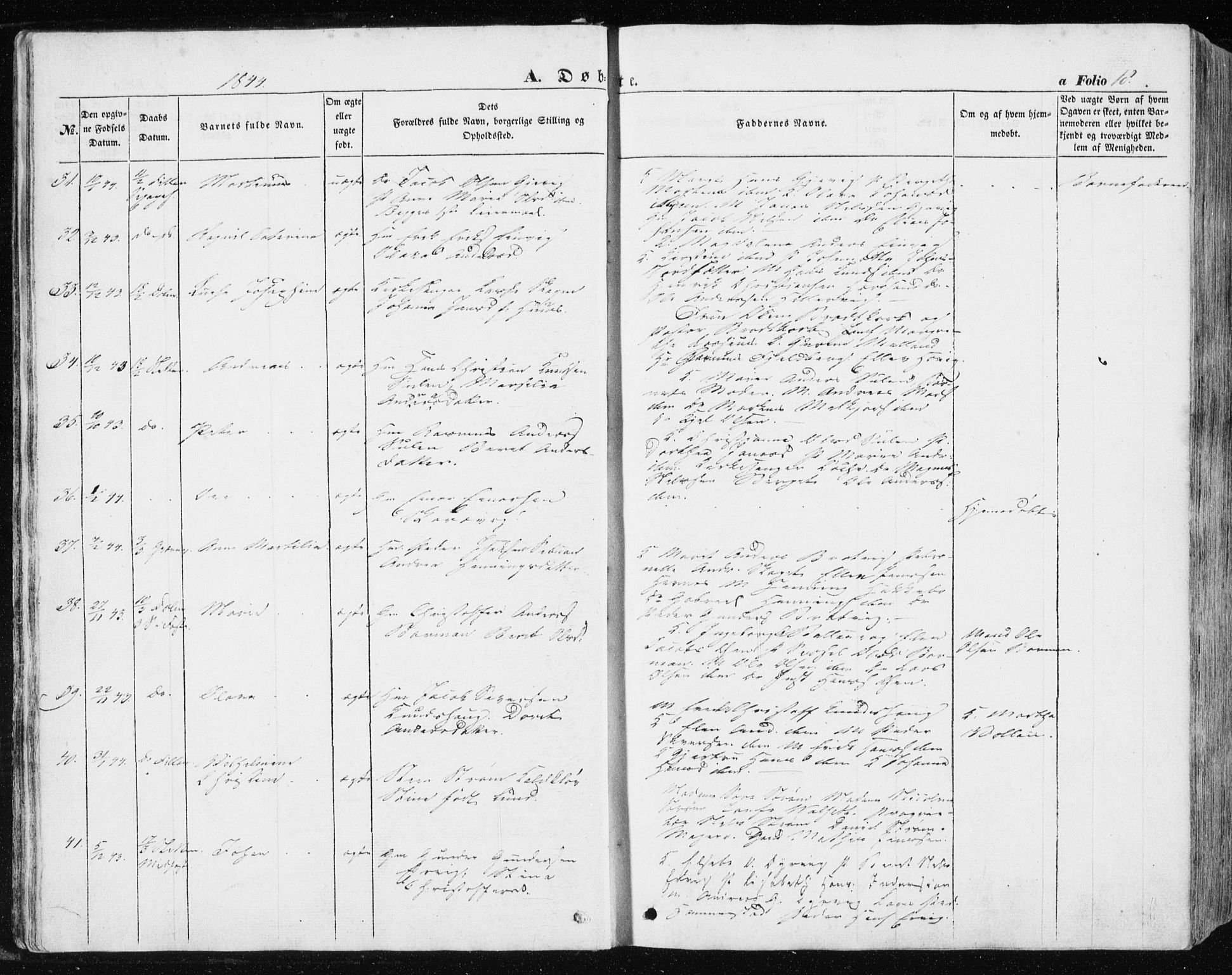 Ministerialprotokoller, klokkerbøker og fødselsregistre - Sør-Trøndelag, AV/SAT-A-1456/634/L0529: Ministerialbok nr. 634A05, 1843-1851, s. 18