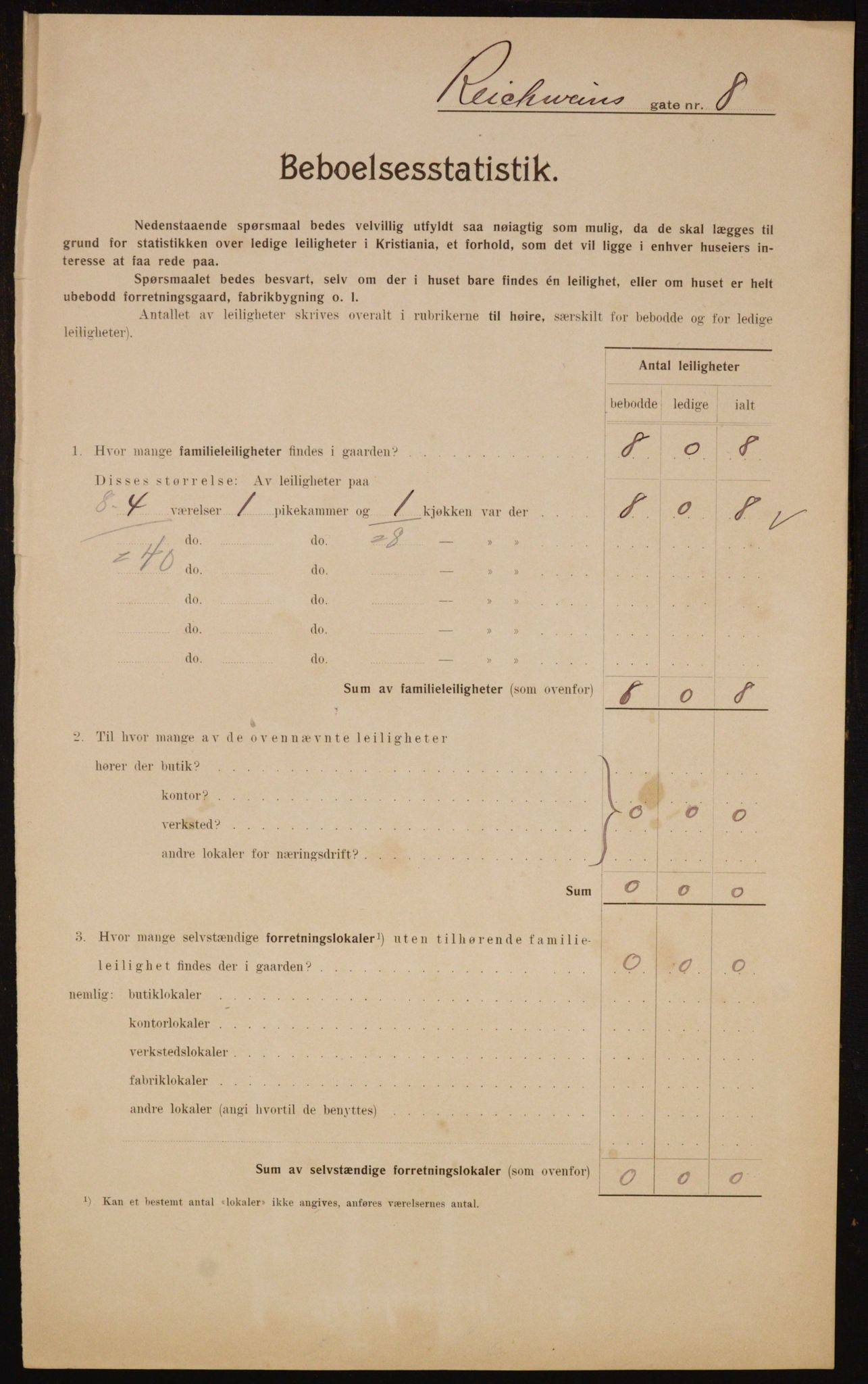 OBA, Kommunal folketelling 1.2.1910 for Kristiania, 1910, s. 79187