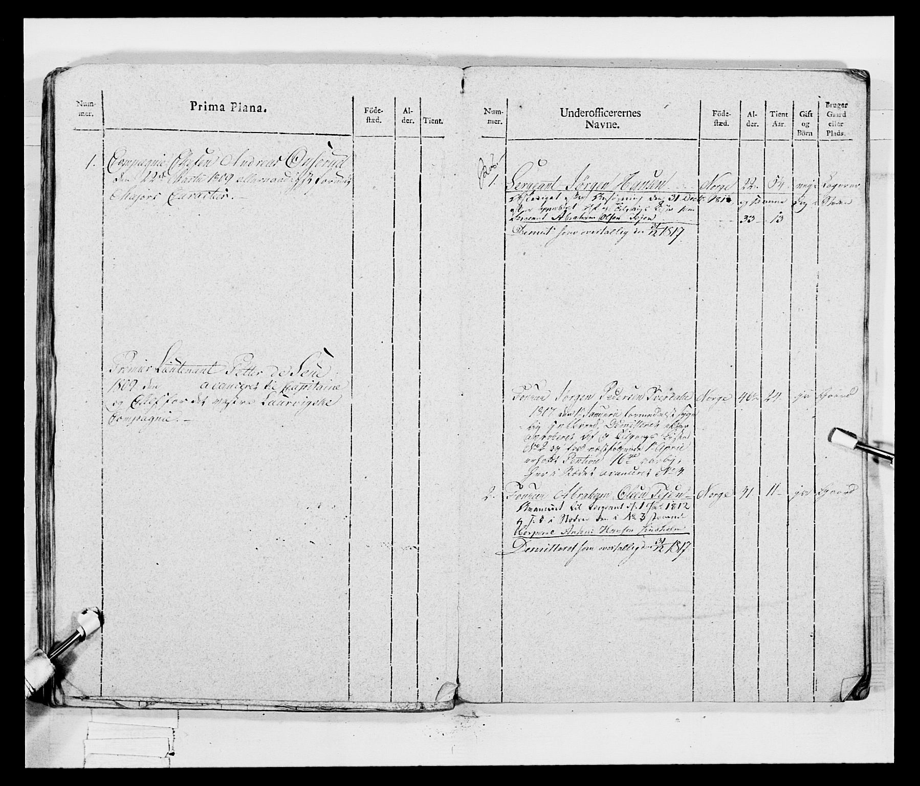 Generalitets- og kommissariatskollegiet, Det kongelige norske kommissariatskollegium, AV/RA-EA-5420/E/Eh/L0047: 2. Akershusiske nasjonale infanteriregiment, 1791-1810, s. 463