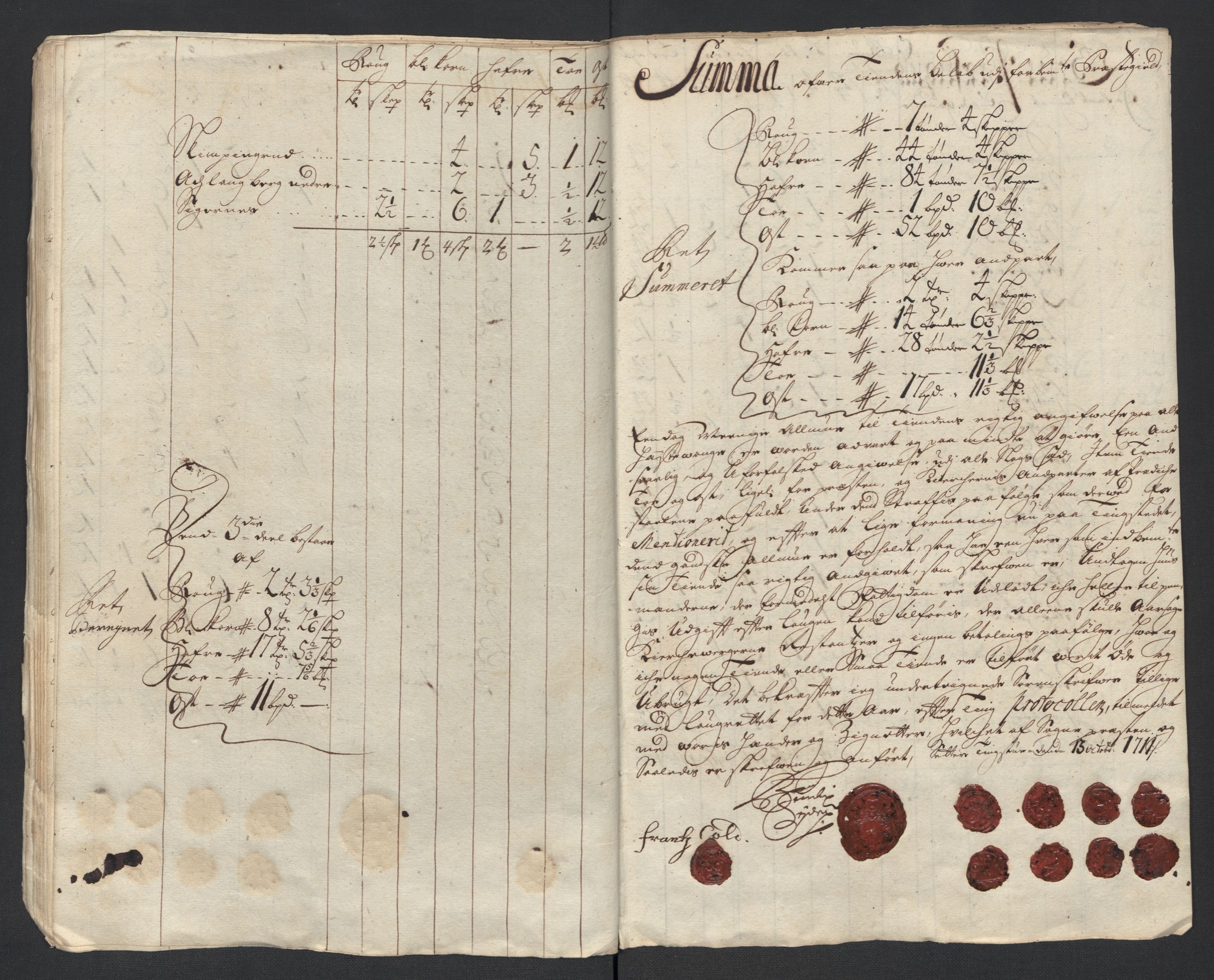 Rentekammeret inntil 1814, Reviderte regnskaper, Fogderegnskap, AV/RA-EA-4092/R13/L0848: Fogderegnskap Solør, Odal og Østerdal, 1711, s. 75