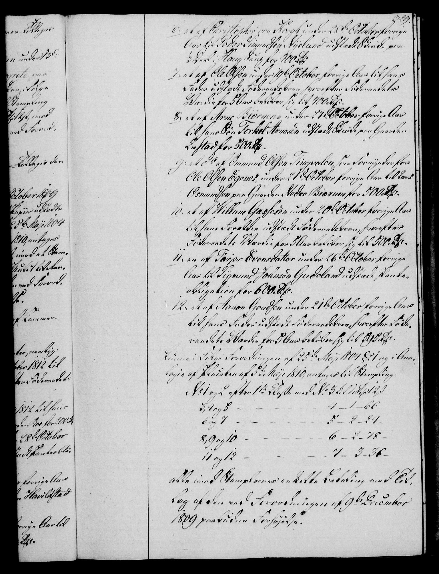 Rentekammeret, Kammerkanselliet, RA/EA-3111/G/Gg/Gga/L0020: Norsk ekspedisjonsprotokoll med register (merket RK 53.20), 1811-1814, s. 329