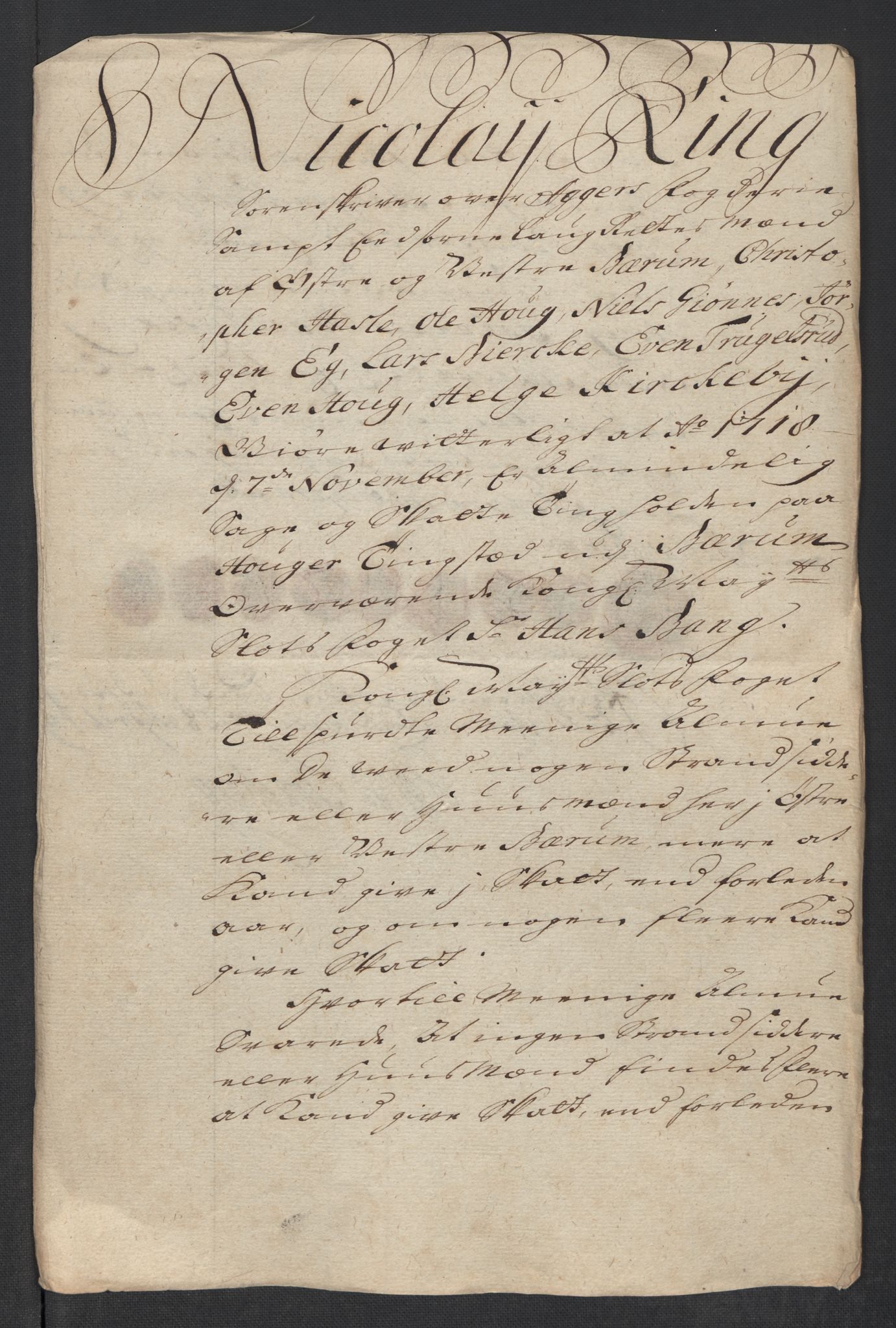 Rentekammeret inntil 1814, Reviderte regnskaper, Fogderegnskap, AV/RA-EA-4092/R10/L0456: Fogderegnskap Aker og Follo, 1718, s. 142