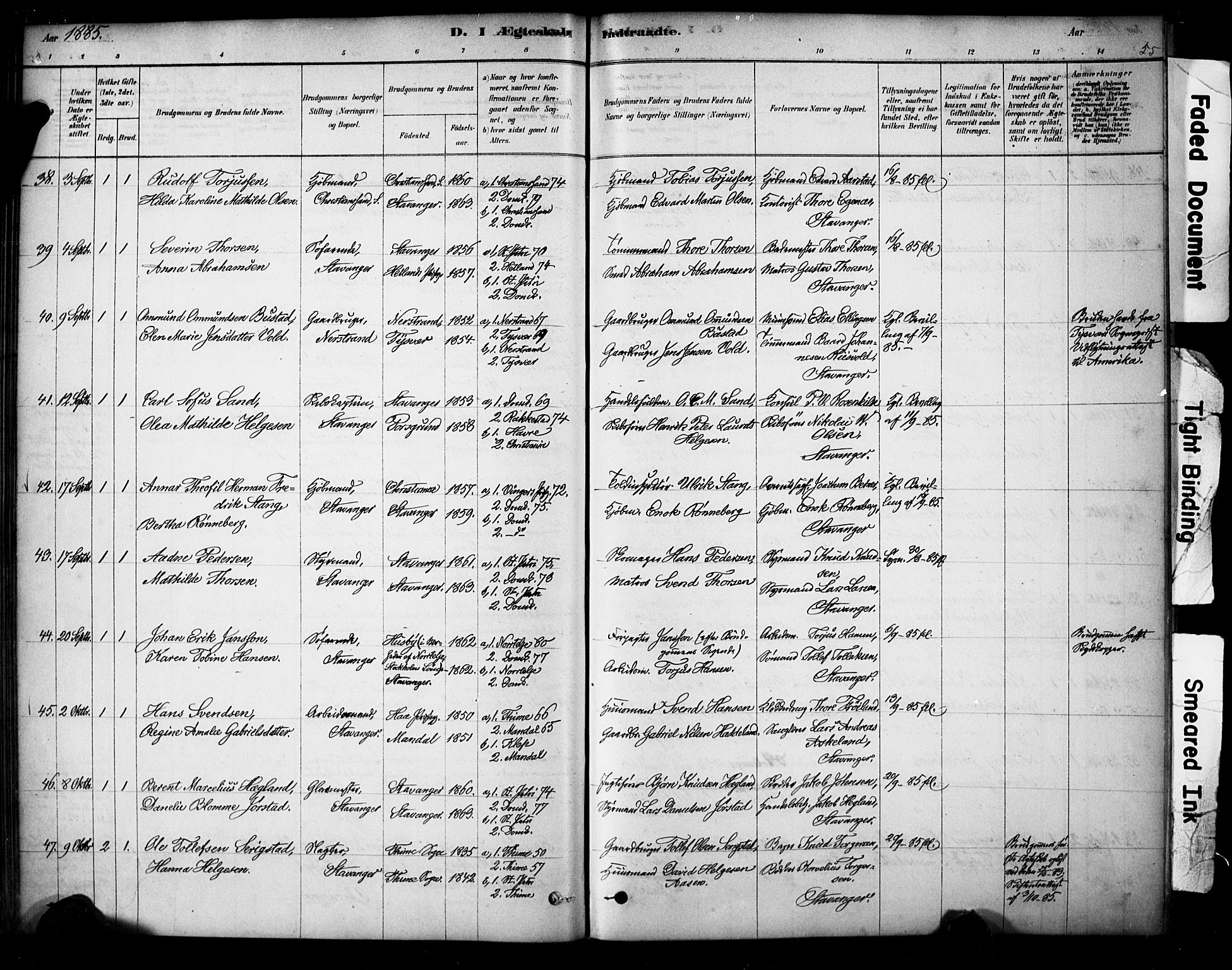 Domkirken sokneprestkontor, AV/SAST-A-101812/001/30/30BA/L0029: Ministerialbok nr. A 28, 1878-1904, s. 55