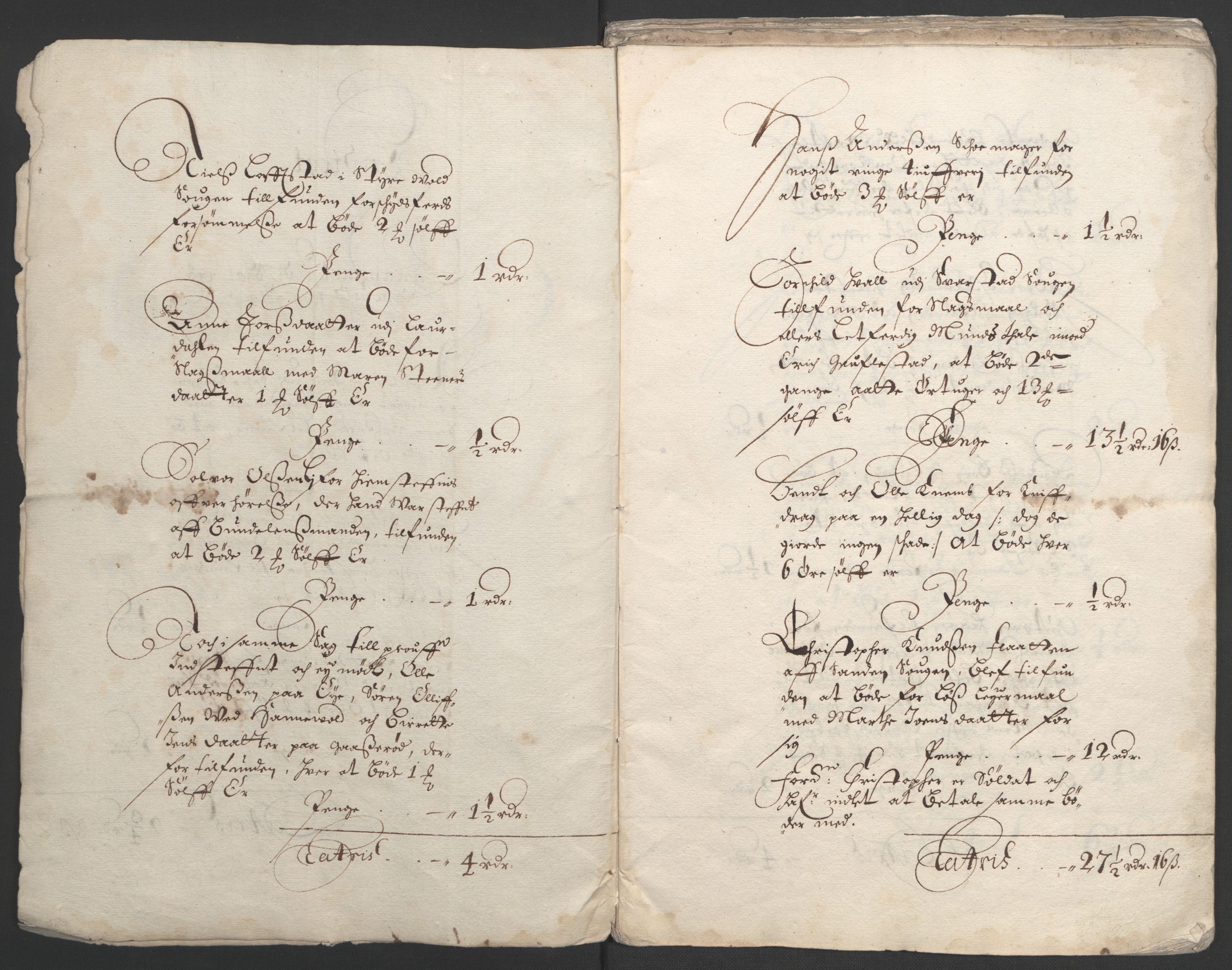 Rentekammeret inntil 1814, Reviderte regnskaper, Fogderegnskap, RA/EA-4092/R32/L1842: Fogderegnskap Jarlsberg grevskap, 1664-1673, s. 221