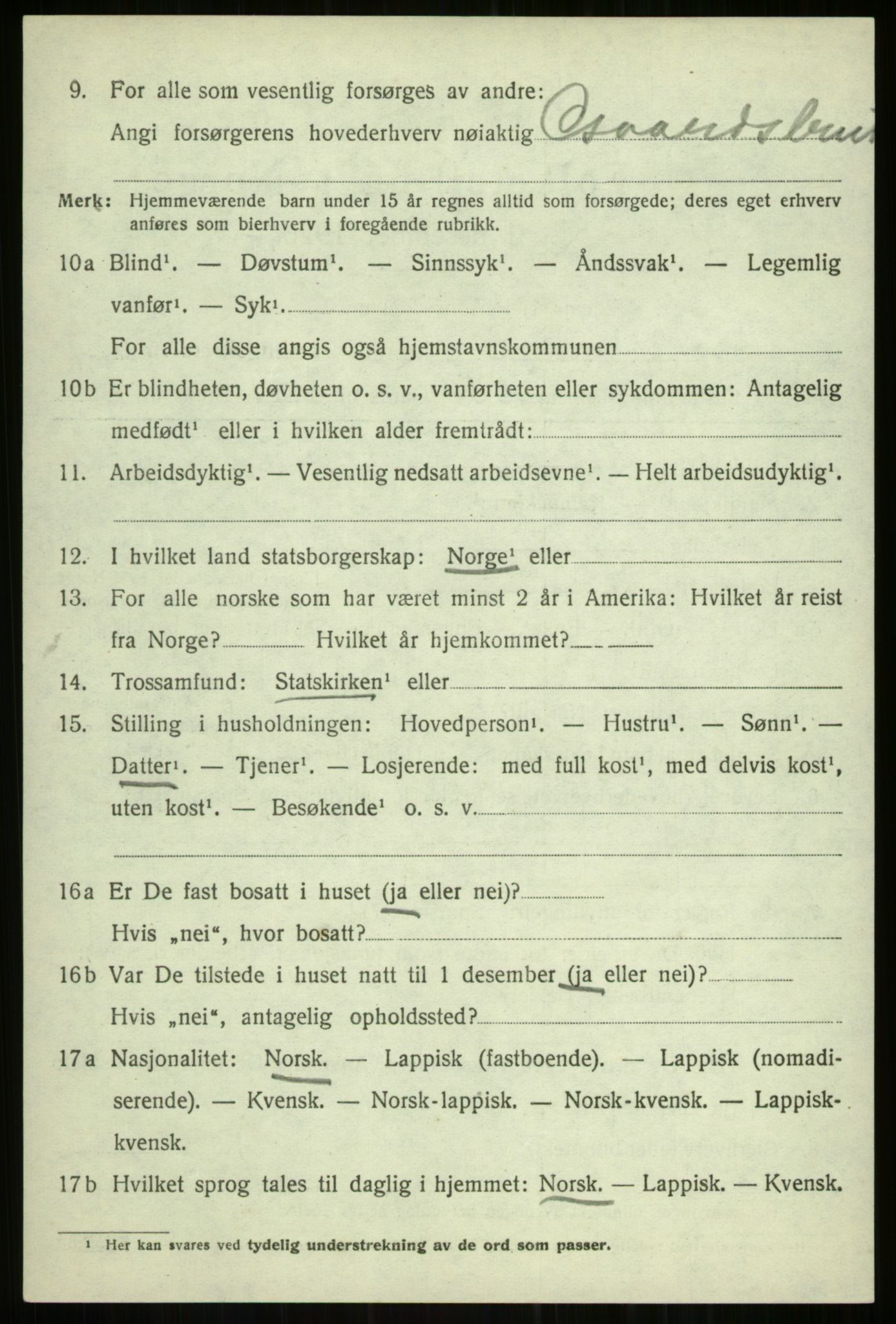 SATØ, Folketelling 1920 for 1933 Balsfjord herred, 1920, s. 4467