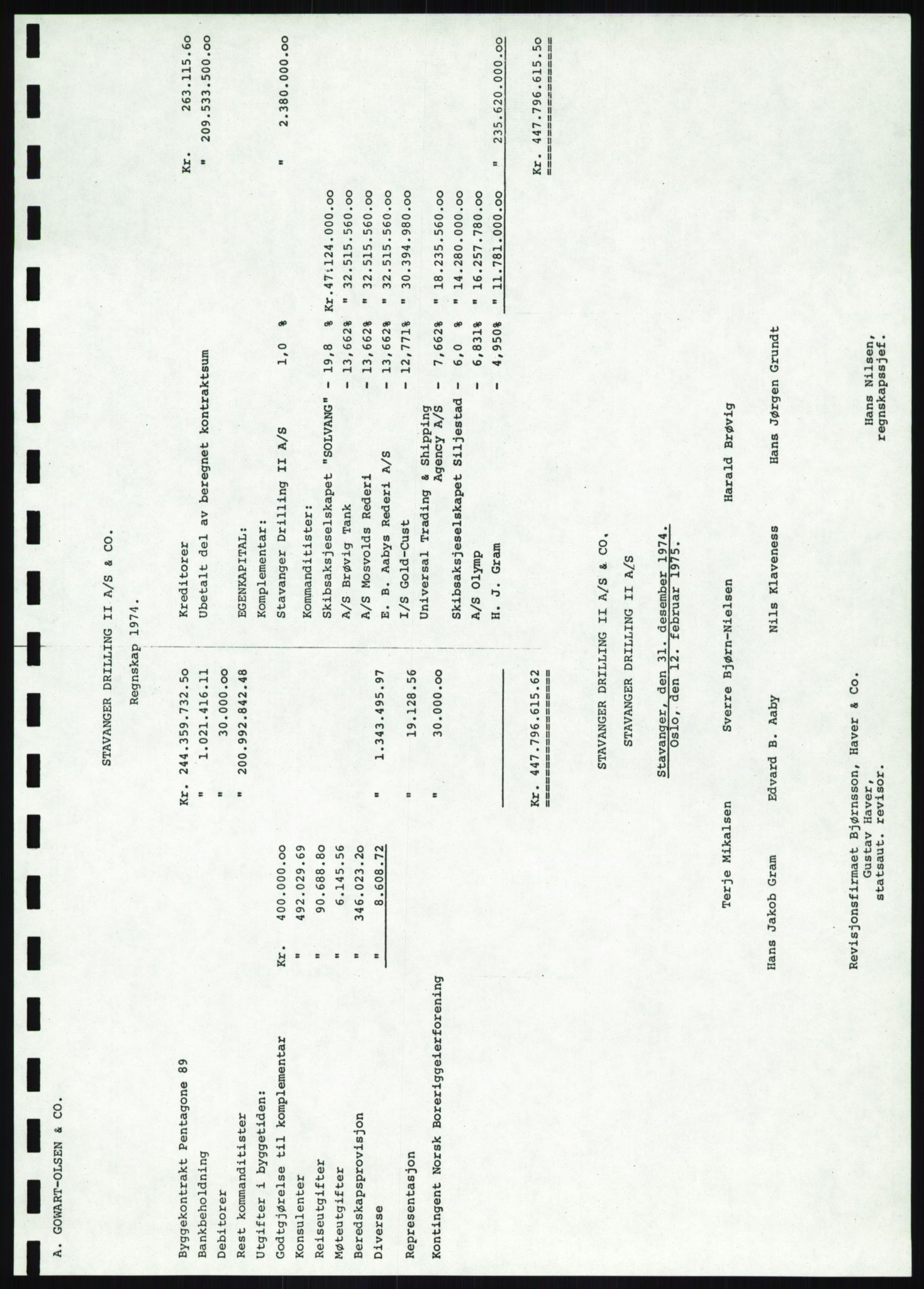 Pa 1503 - Stavanger Drilling AS, AV/SAST-A-101906/A/Ac/L0001: Årsberetninger, 1974-1978, s. 8