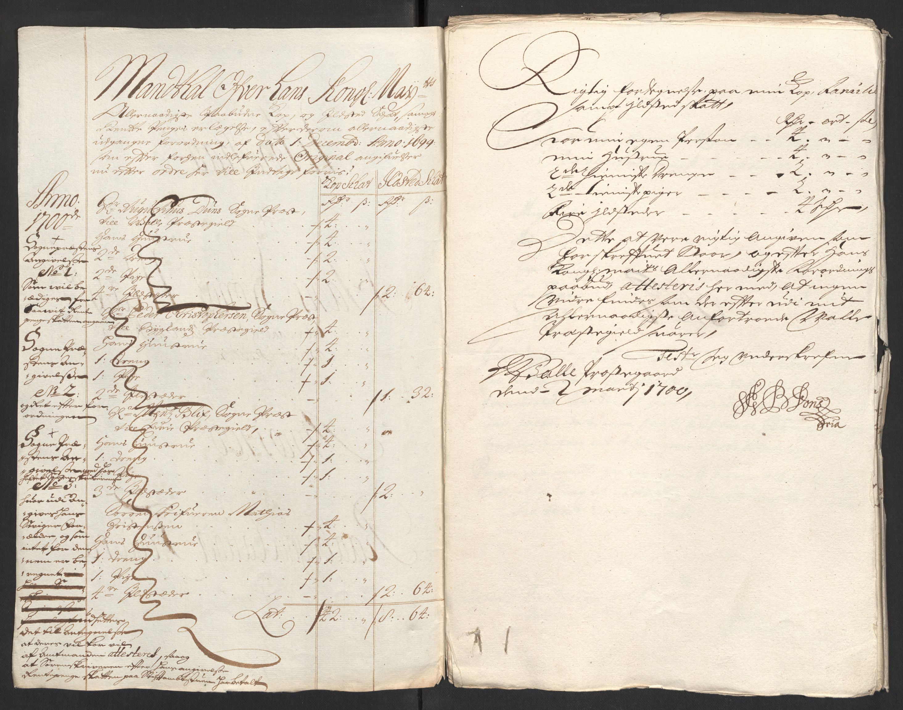 Rentekammeret inntil 1814, Reviderte regnskaper, Fogderegnskap, RA/EA-4092/R40/L2446: Fogderegnskap Råbyggelag, 1700-1702, s. 51
