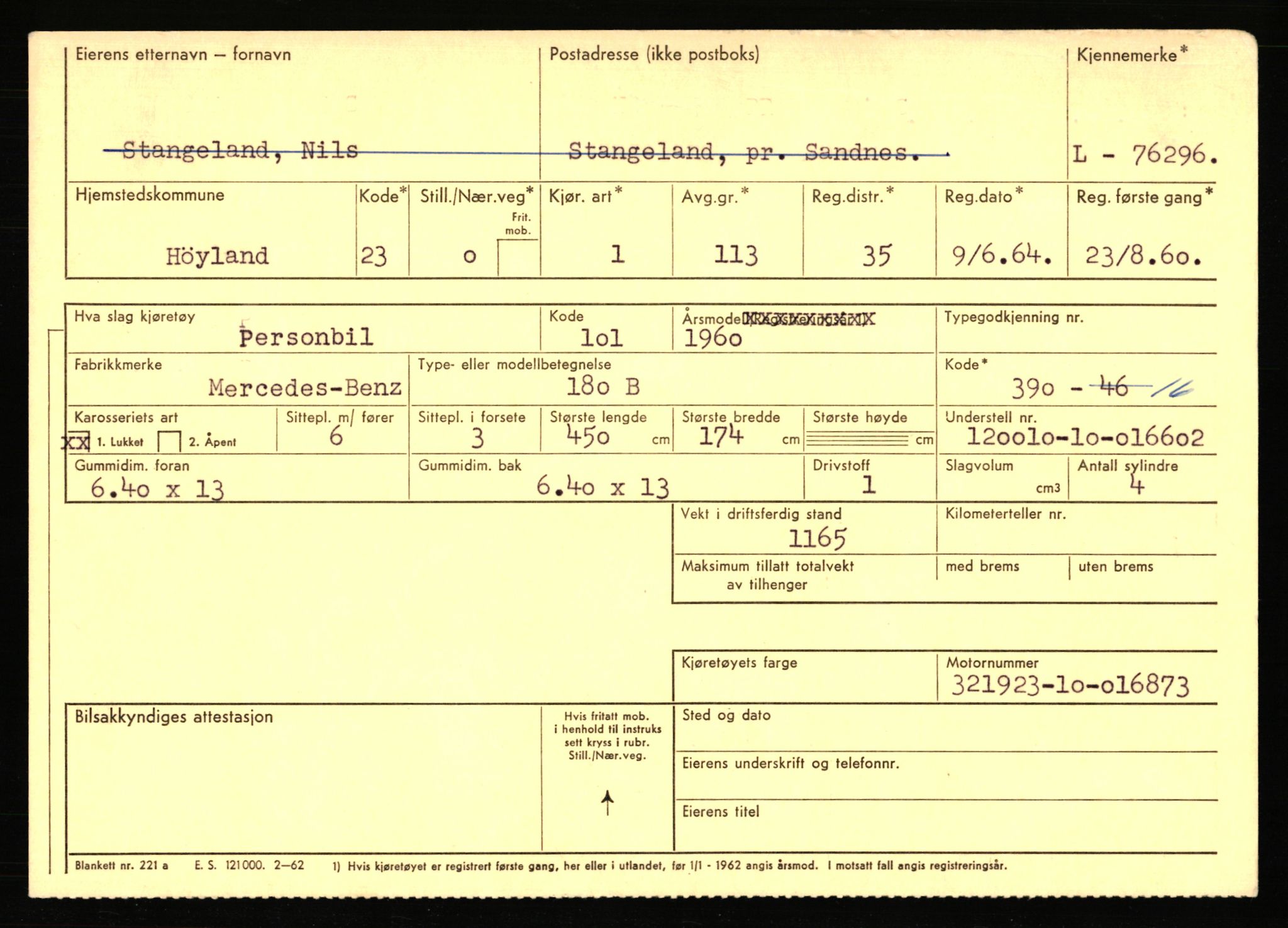 Stavanger trafikkstasjon, AV/SAST-A-101942/0/F/L0068: L-75000 - L-76799, 1930-1971, s. 1599